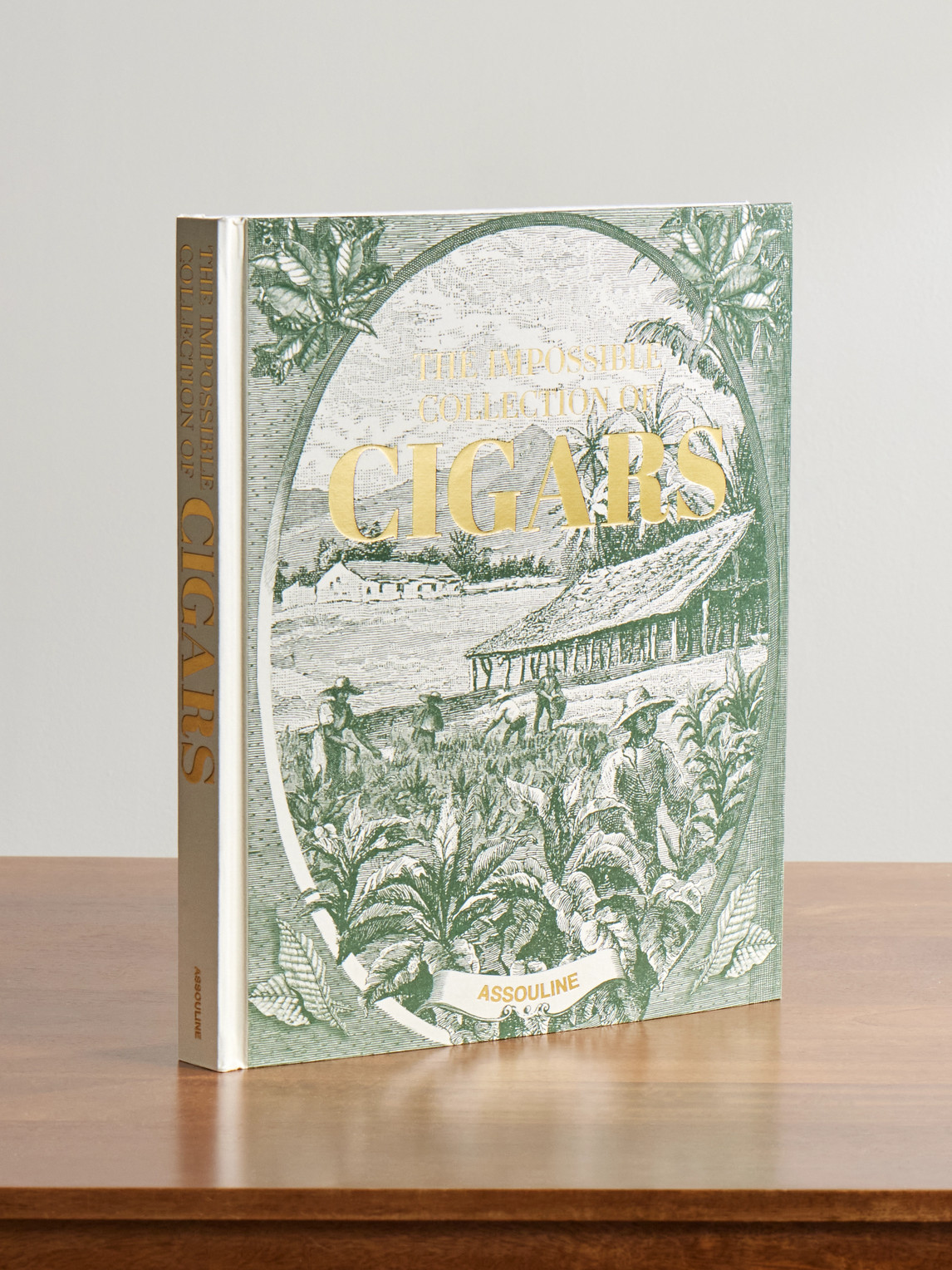 Assouline The Ultimate Collection: The Impossible Collection Of Cigars Hardcover Book In Green