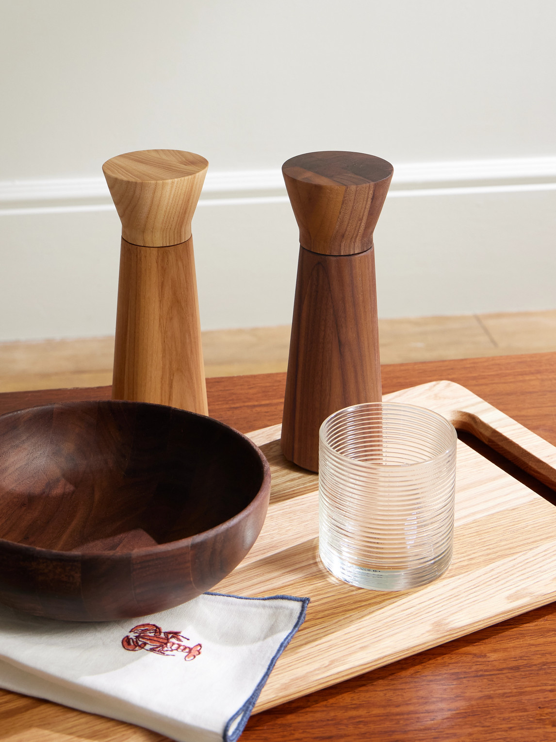 Istria Oak and Walnut Salt and Pepper Mills — 2