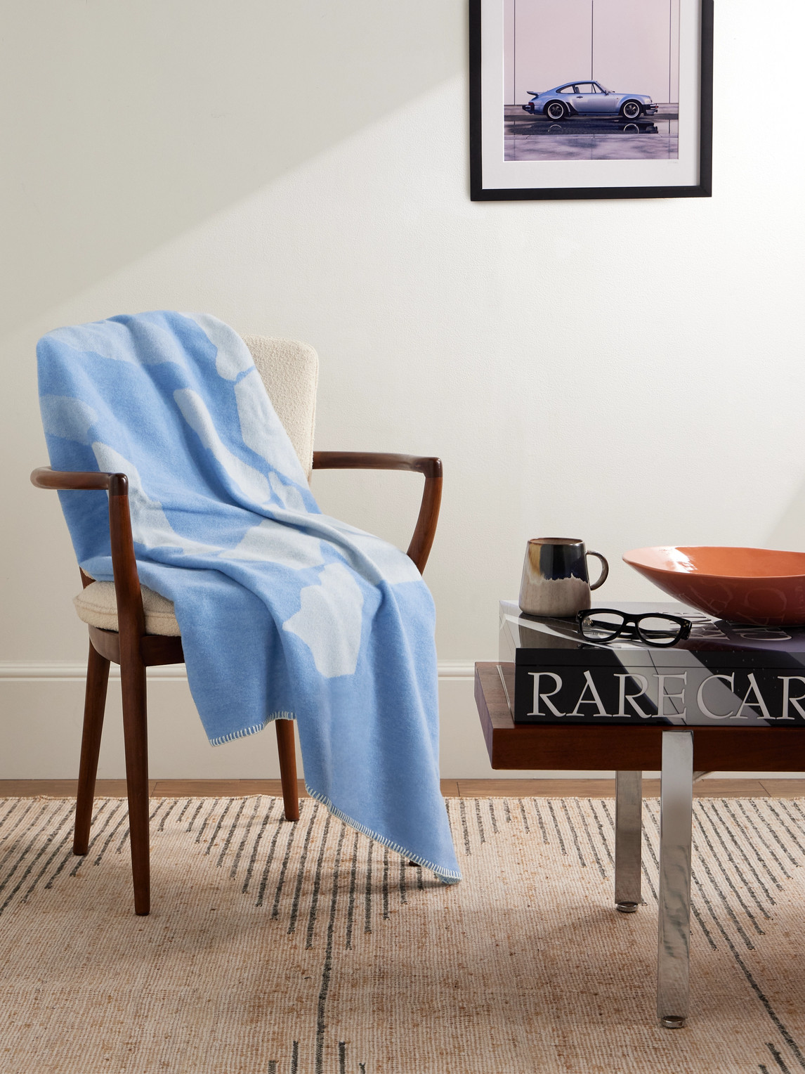 + Charlie Sheppard Merino Wool-Jacquard Throw — 2