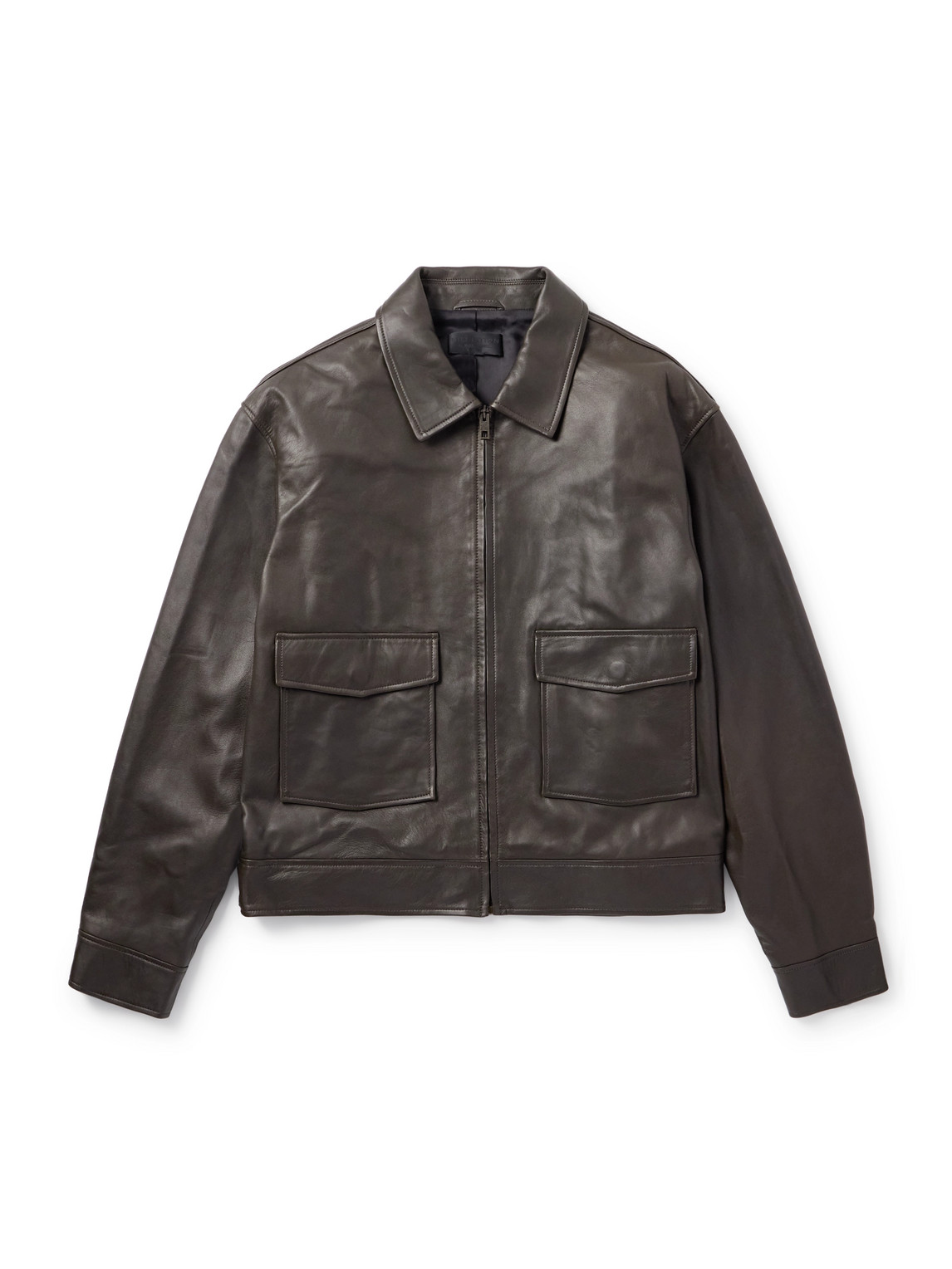 Nili Lotan Majorca Leather Jacket In Black