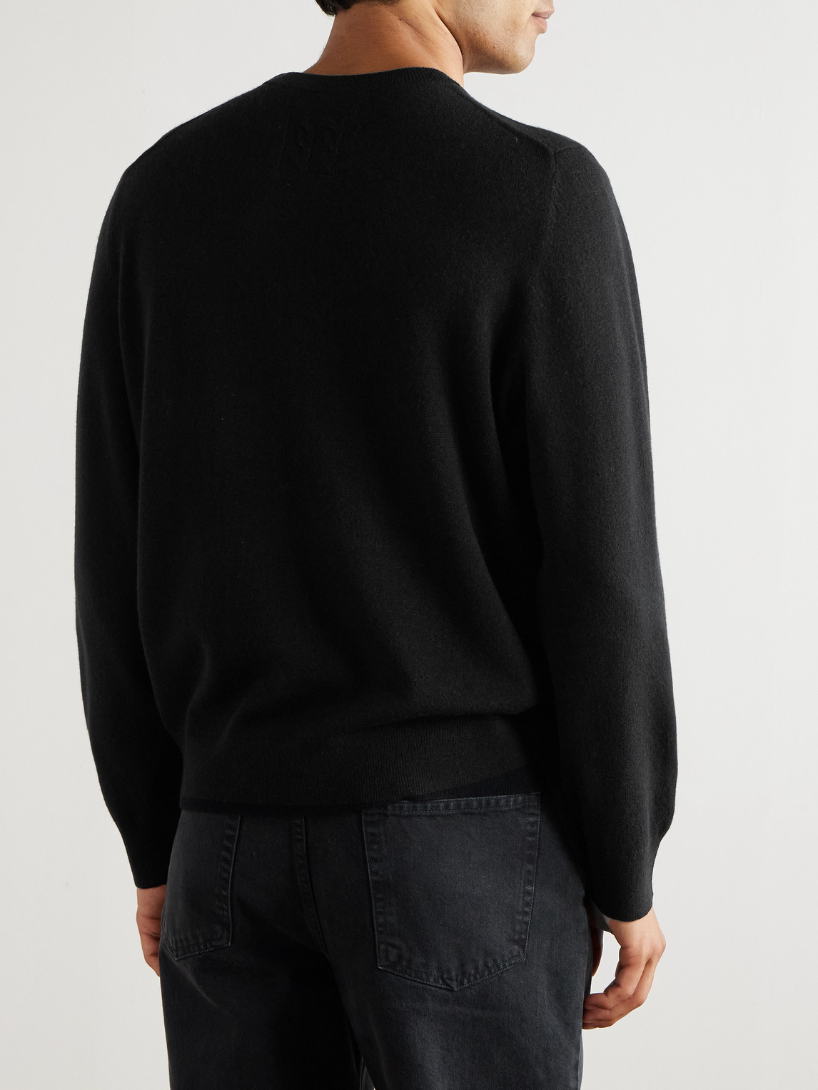 Nili Lotan Julius Cashmere Sweater In Black
