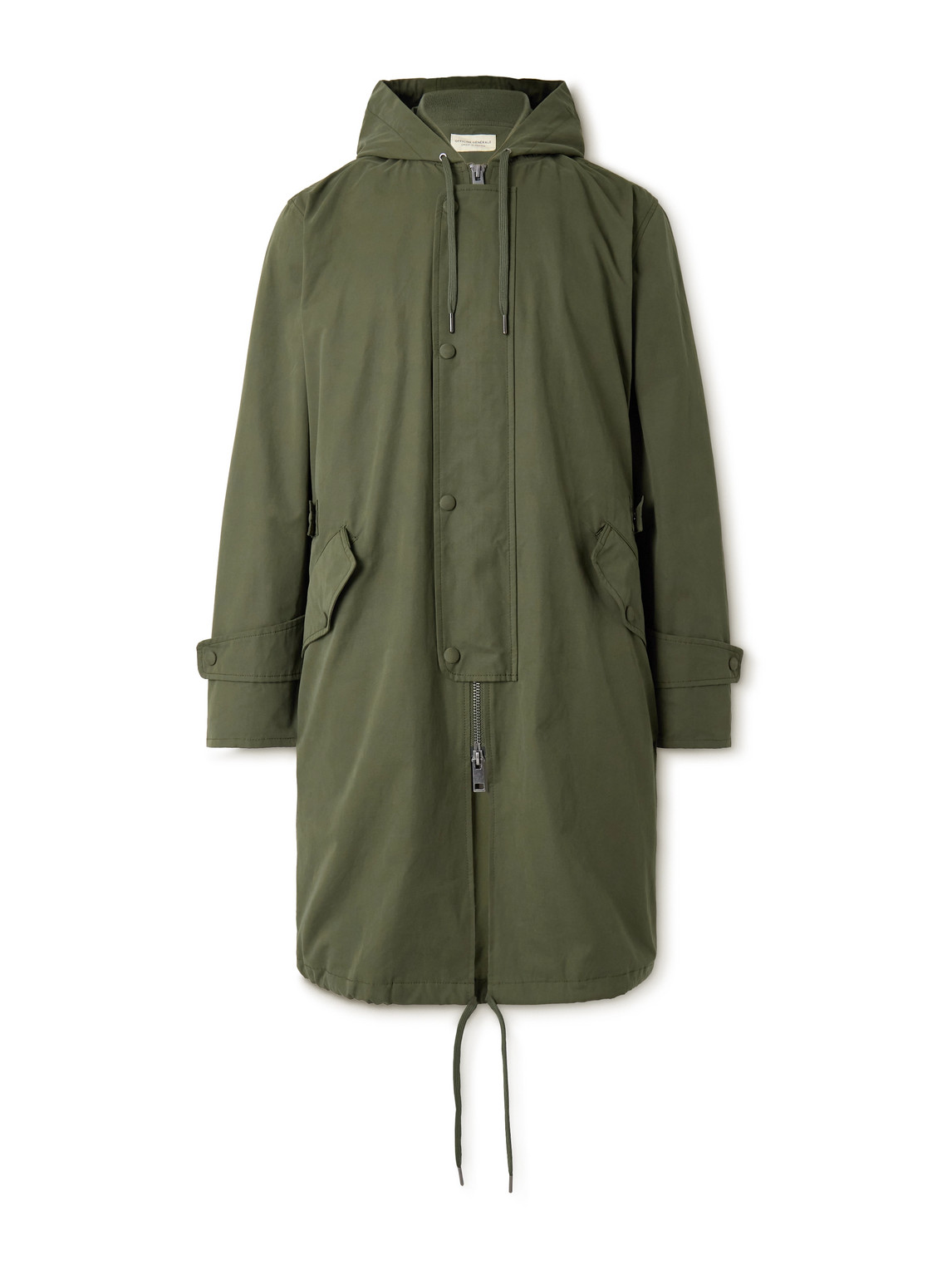 Officine Generale Bradley Shell Hooded Parka