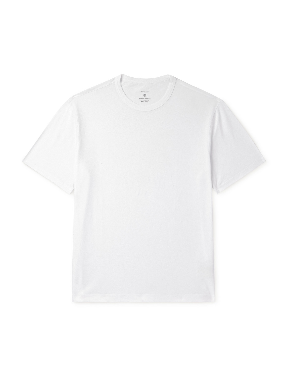 Officine Générale Three-Pack Organic Cotton-Jersey T-Shirts