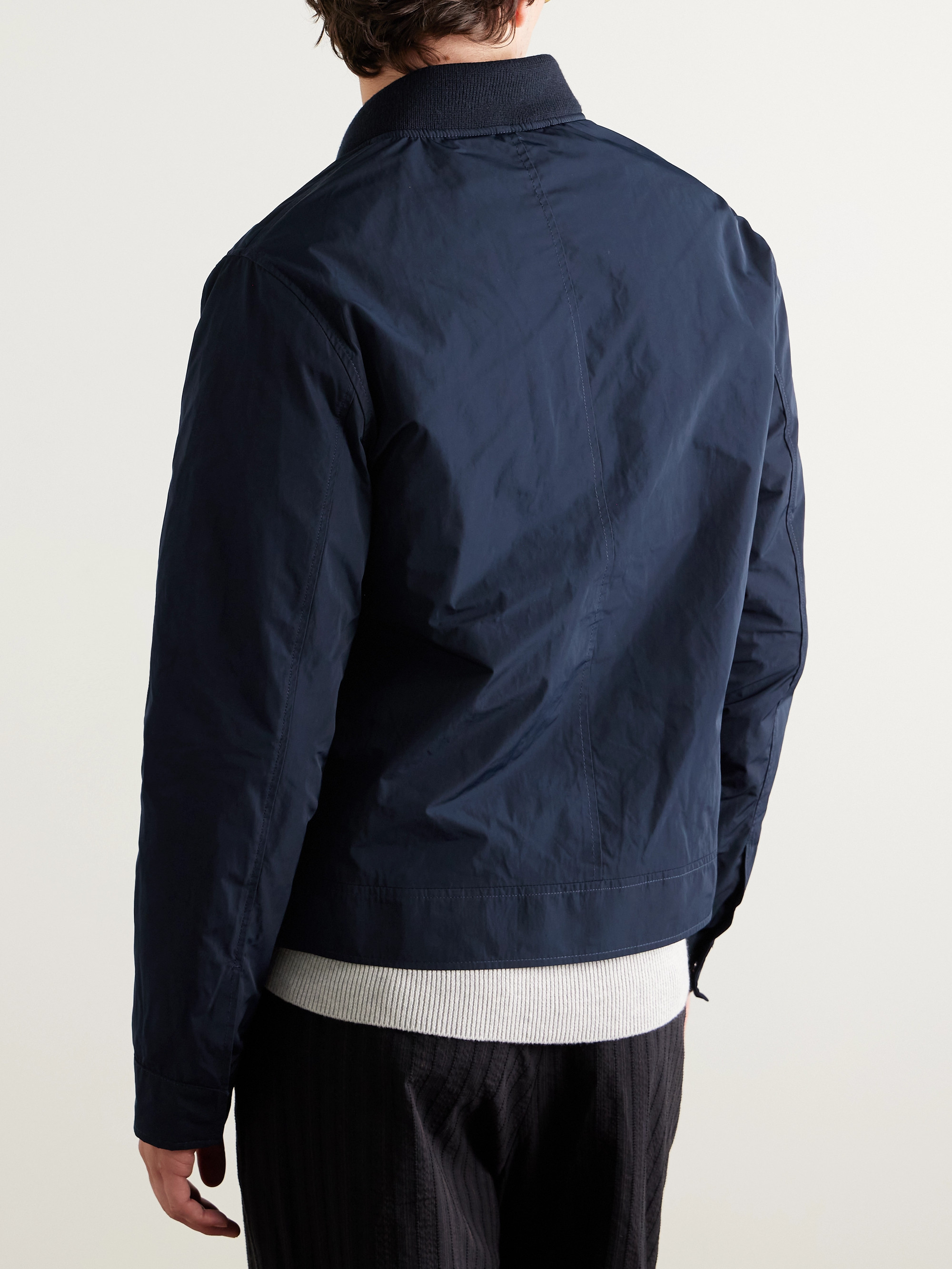 Nathane Shell Bomber Jacket — Image 3