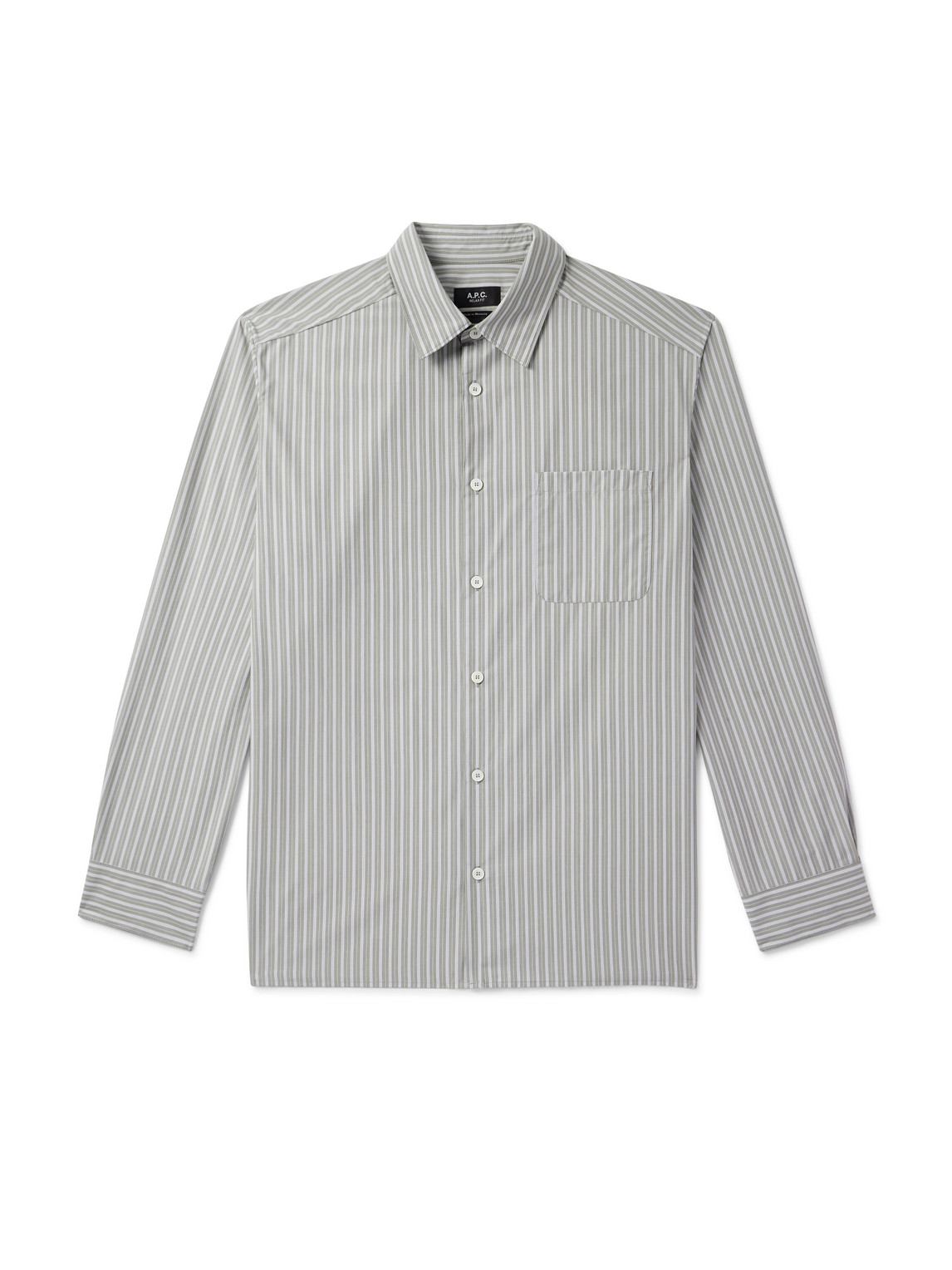 Malo Striped Cotton Shirt
