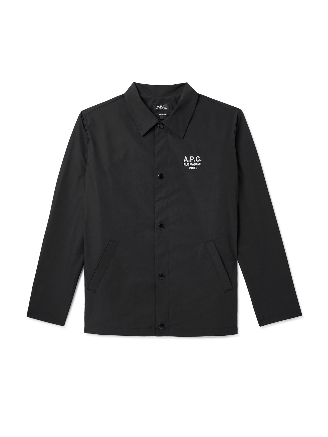 Regis Logo-Embroidered Shell Jacket