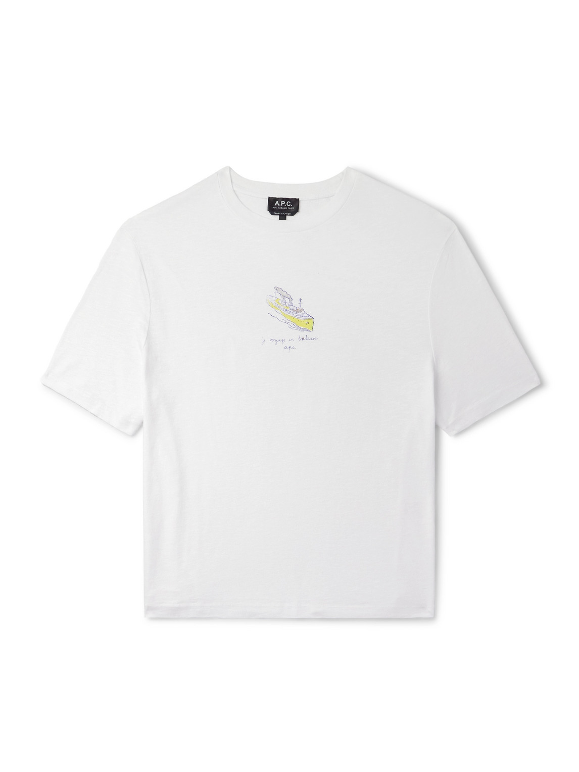 Jack Printed Organic Cotton-Jersey T-Shirt