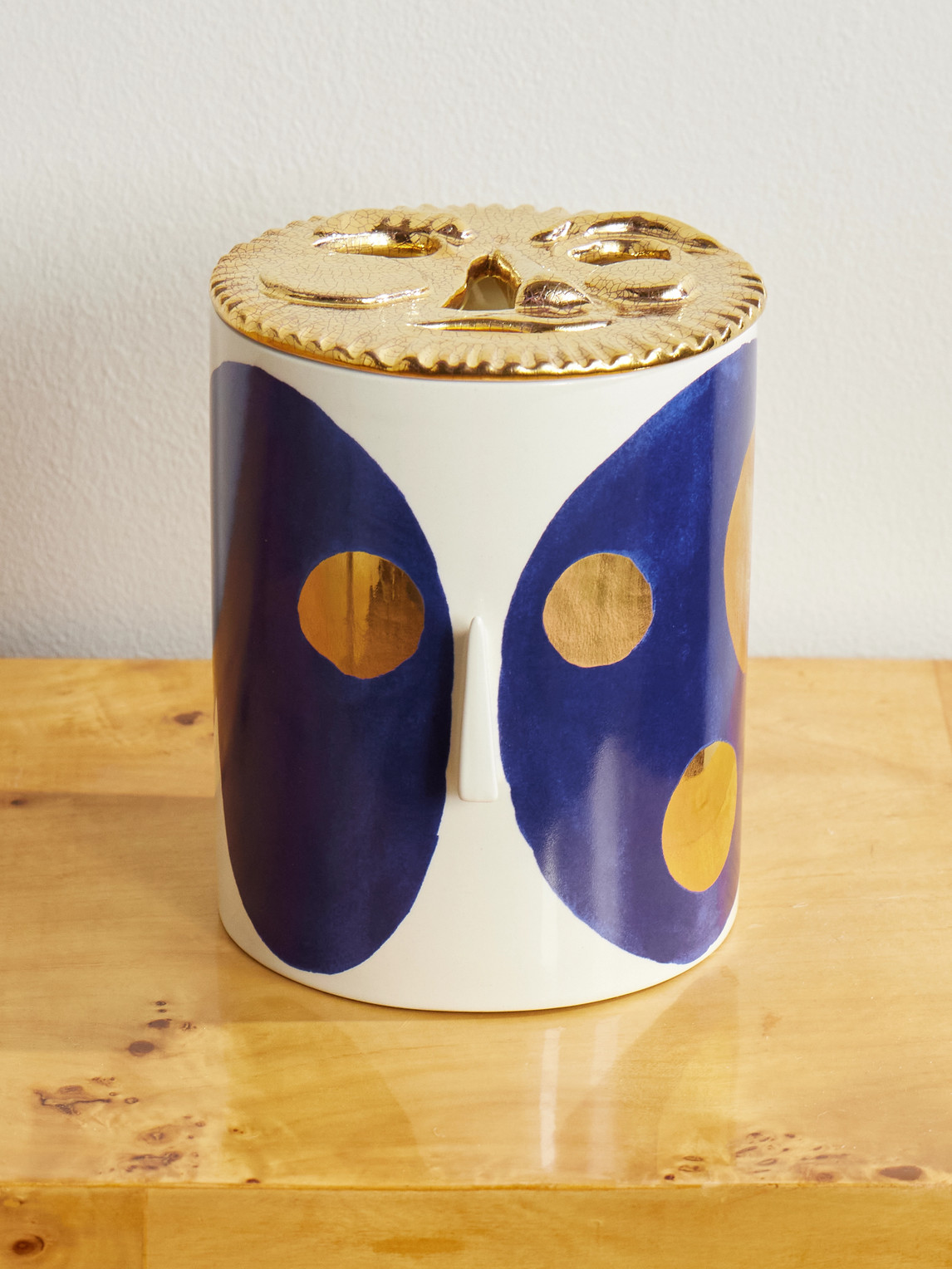 L'objet Ruan Hoffman Veti-vert Mask Scented Candle, 1000g In Blue