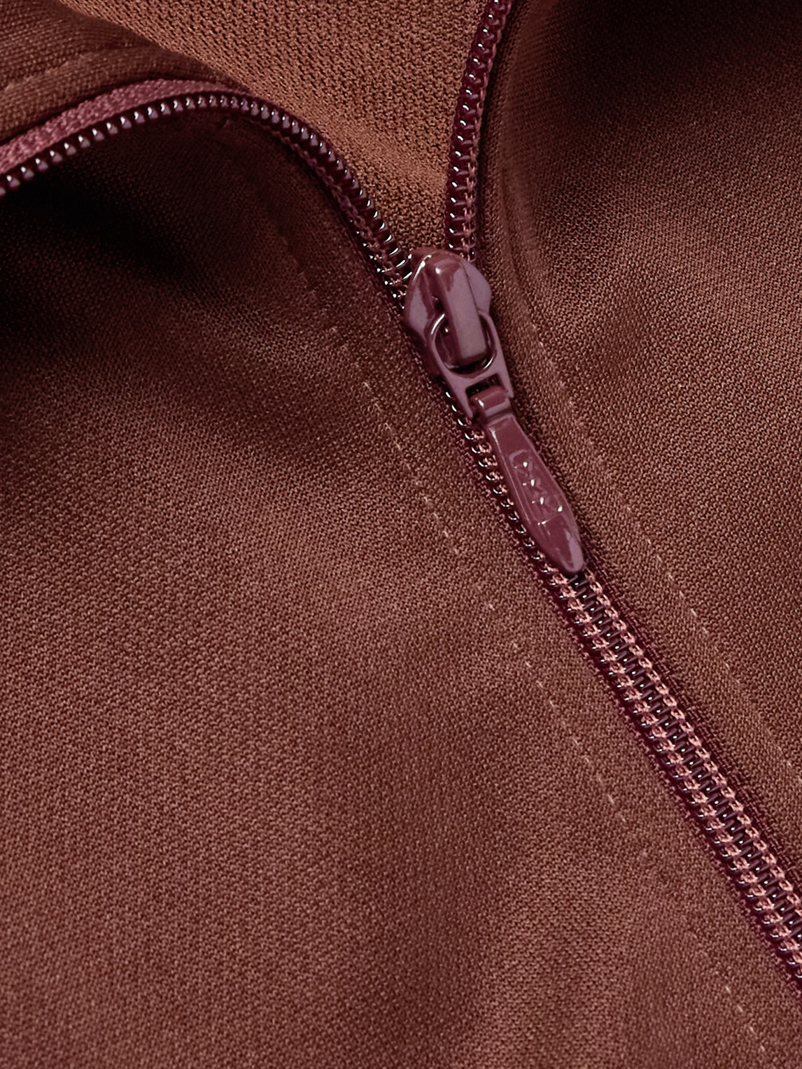 Needles Logo-embroidered Striped Tech-jersey Track Jacket In Brown