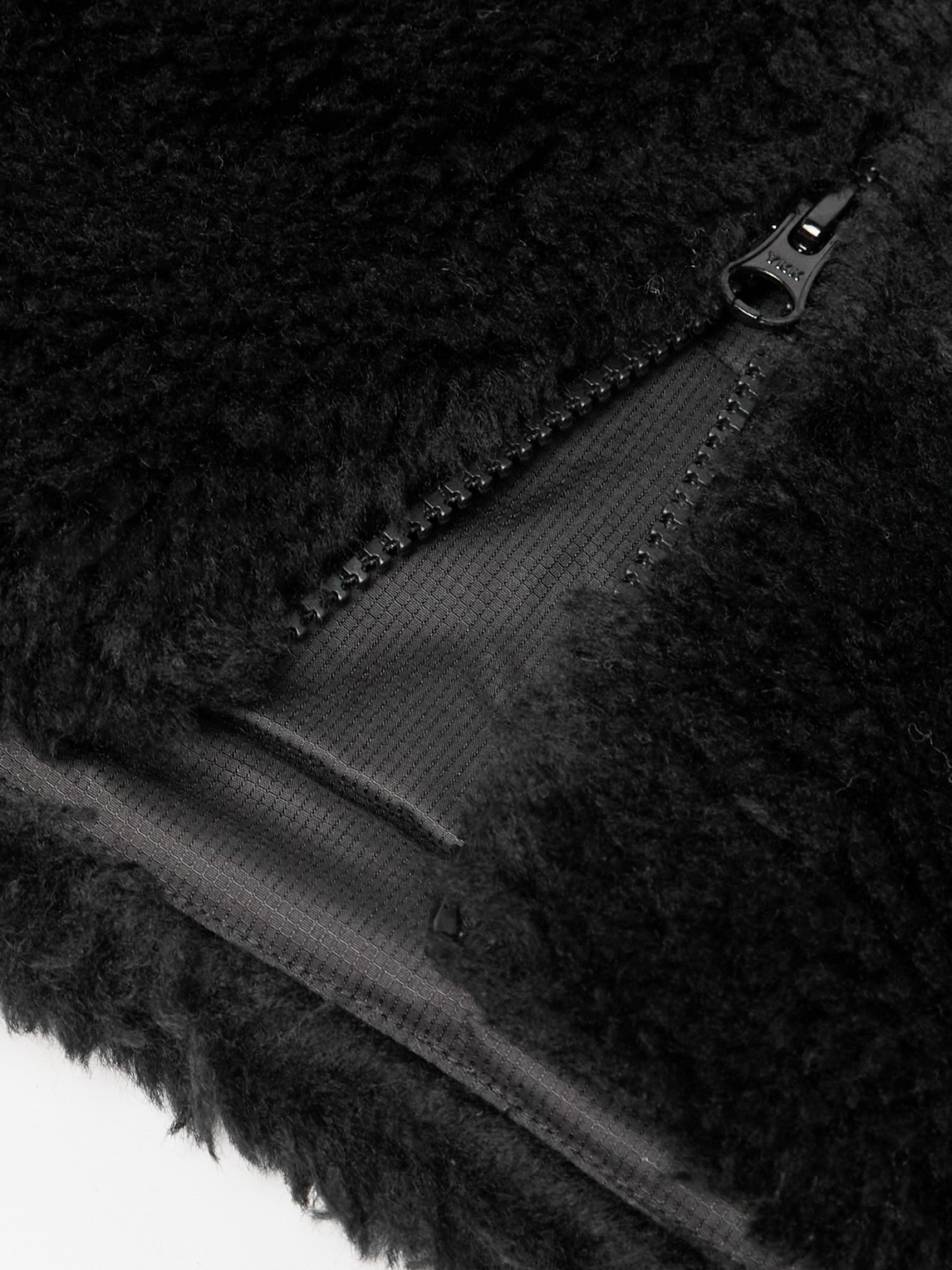 Needles Plush Jacket In Black