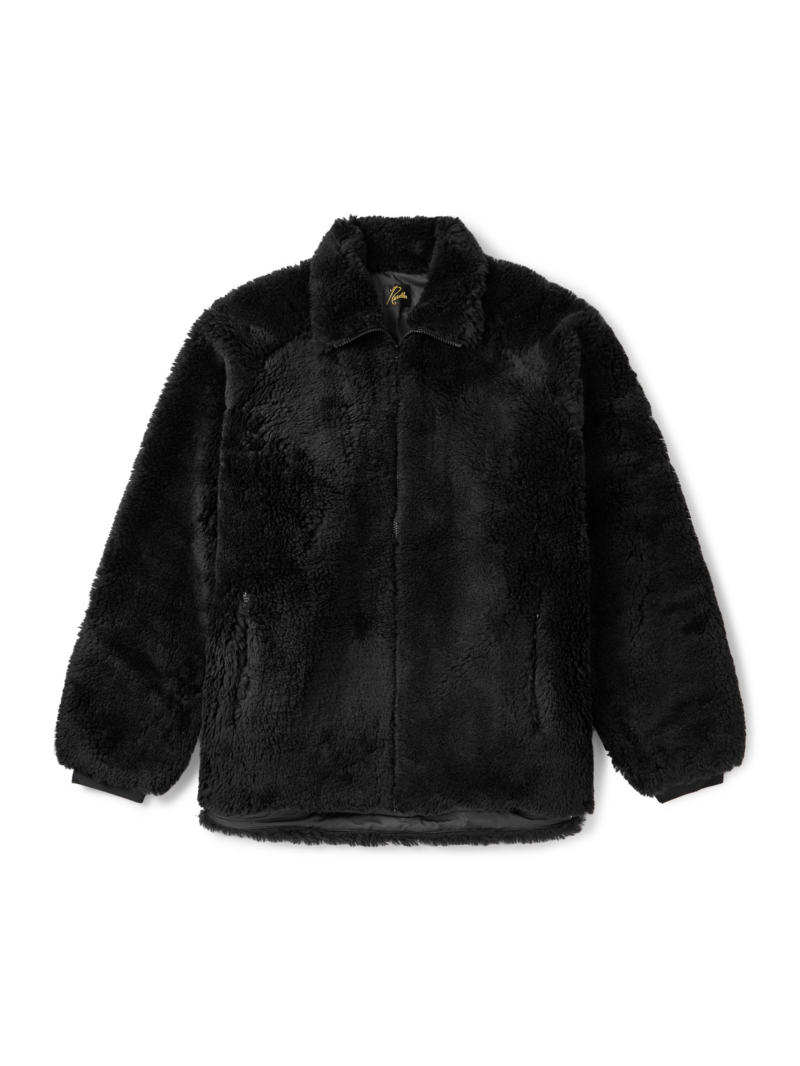 Needles Plush Jacket In Black