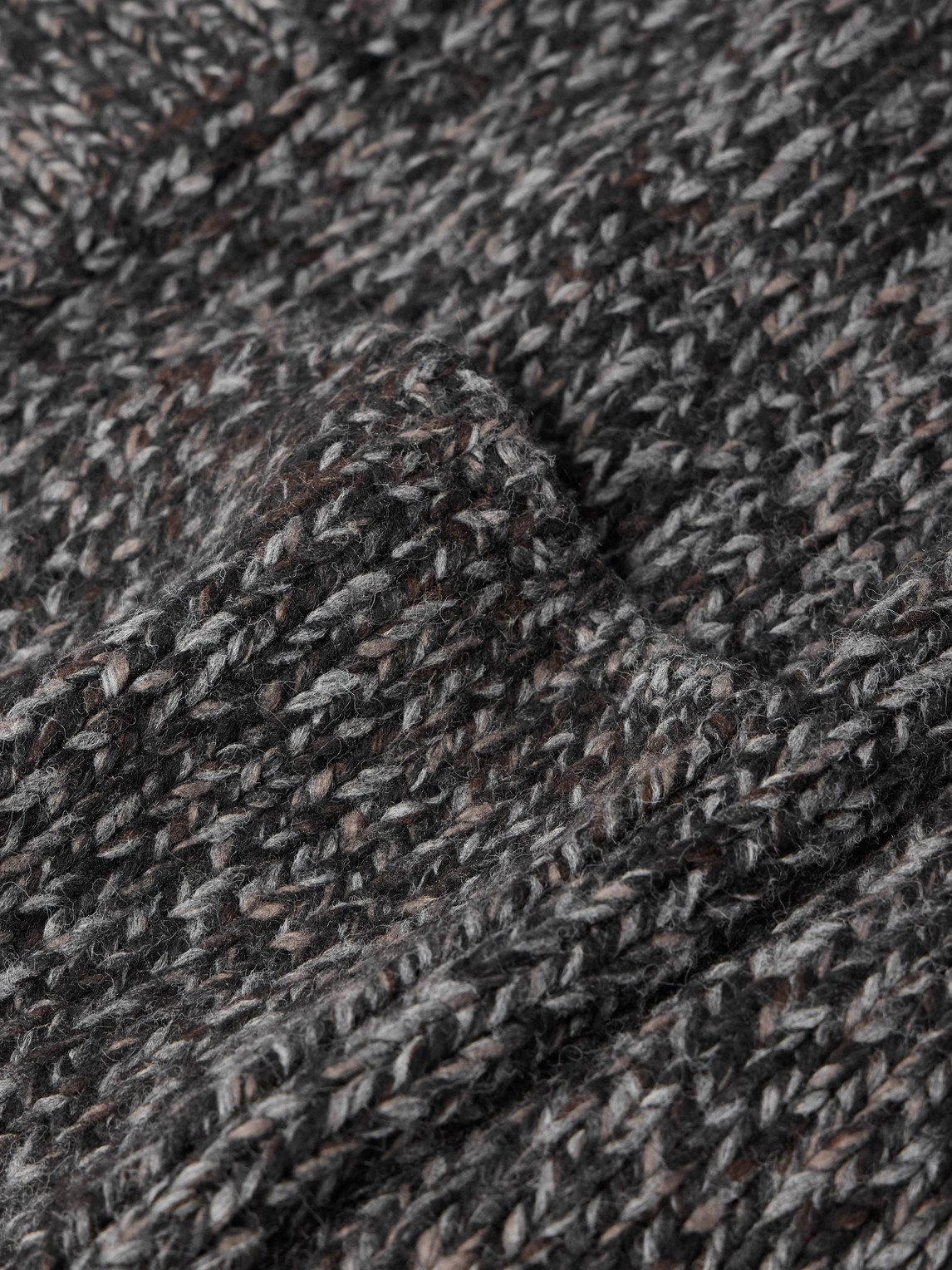 Altea Shawl-collar Double-breasted Knitted Cardigan In Black
