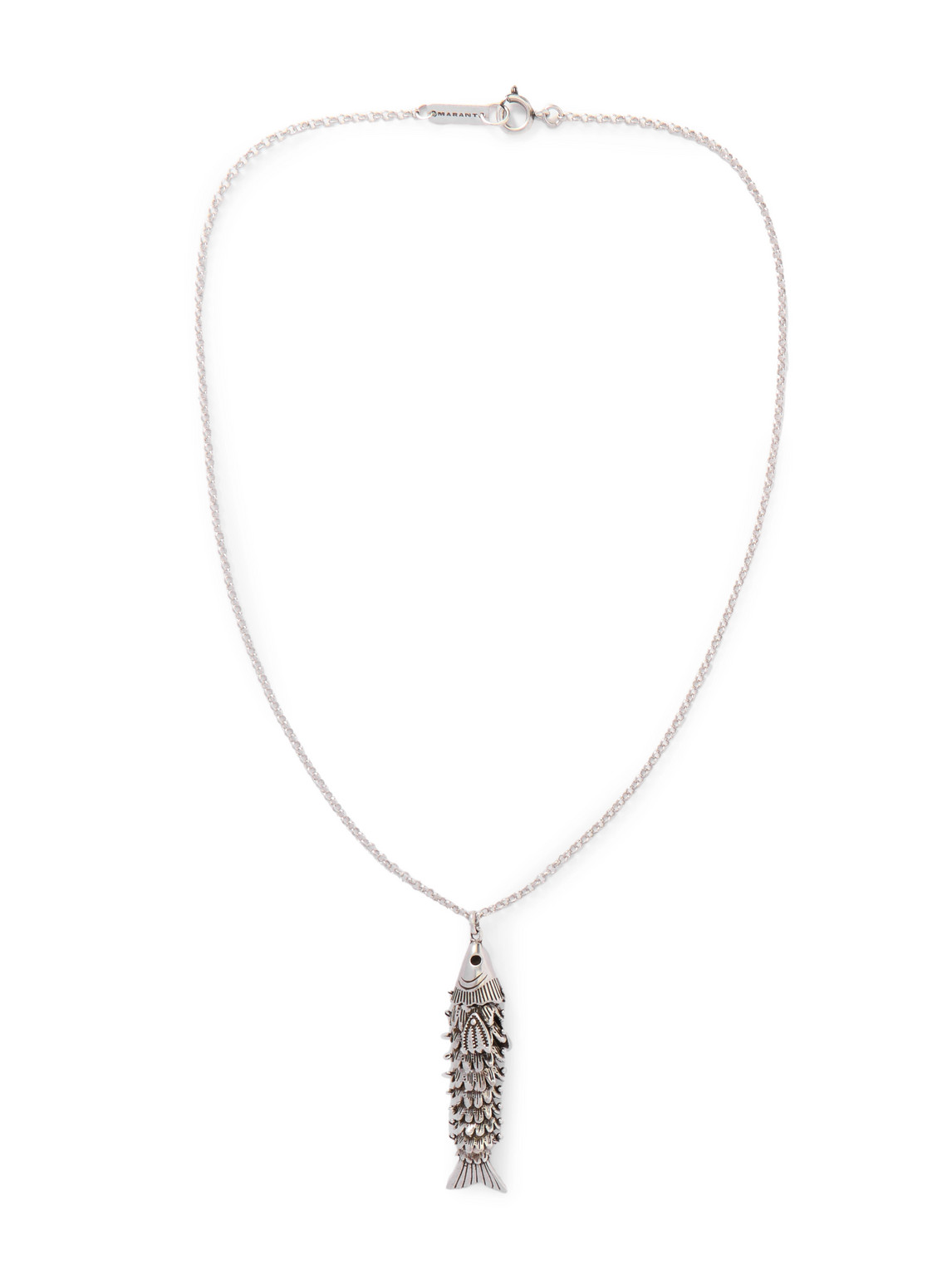 Isabel Marant Silver-tone Pendant Necklace