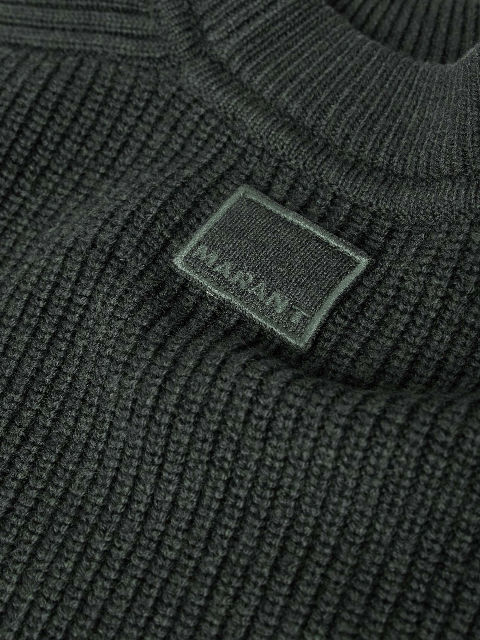 MARANT Ribbed Merino Wool-Blend Sweater