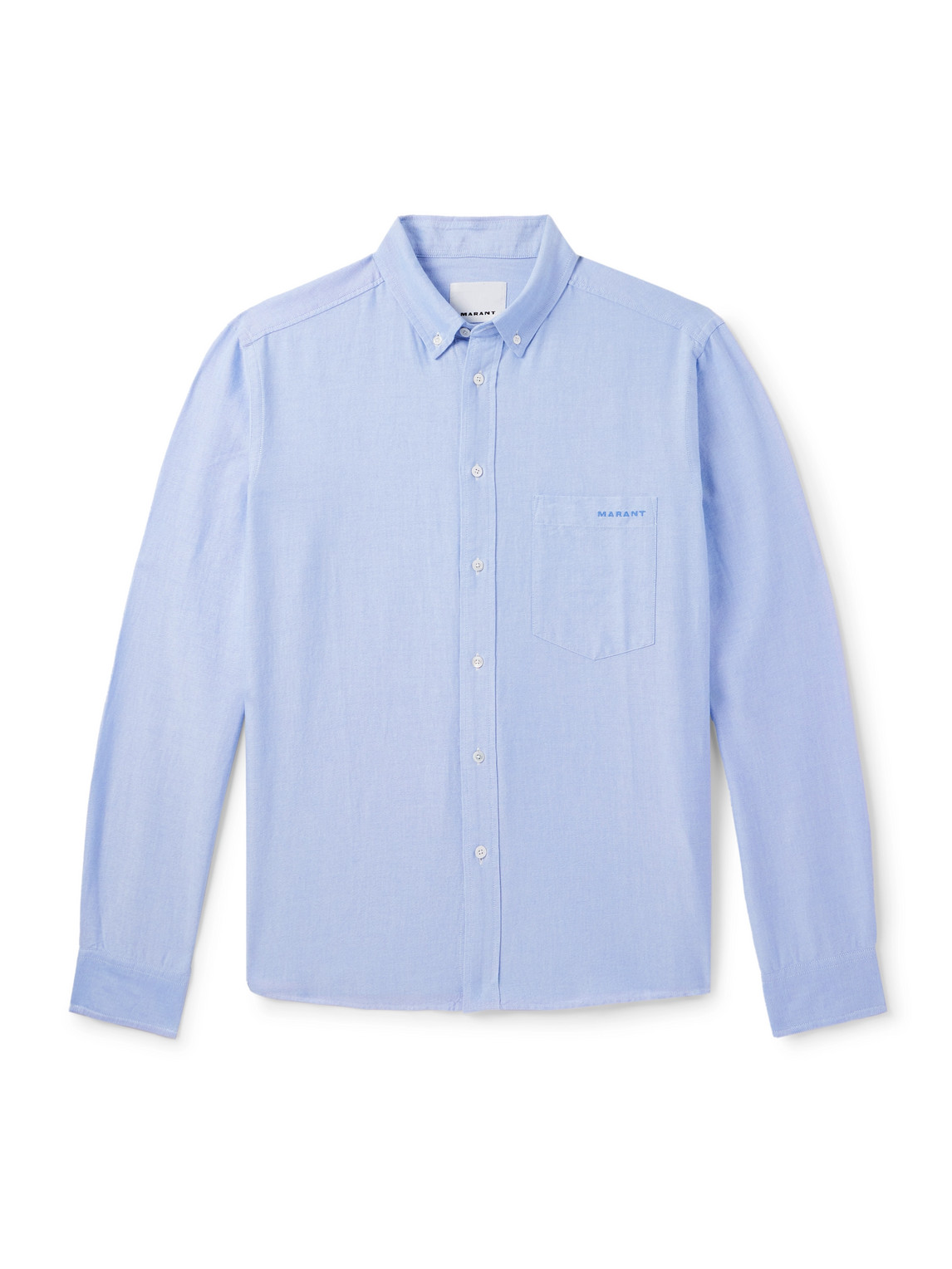 Jasolo Logo-Embroidered Cotton Shirt
