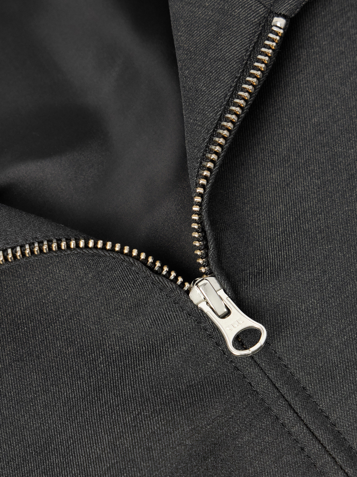 Mfpen Mail Wool-twill Jacket In Black