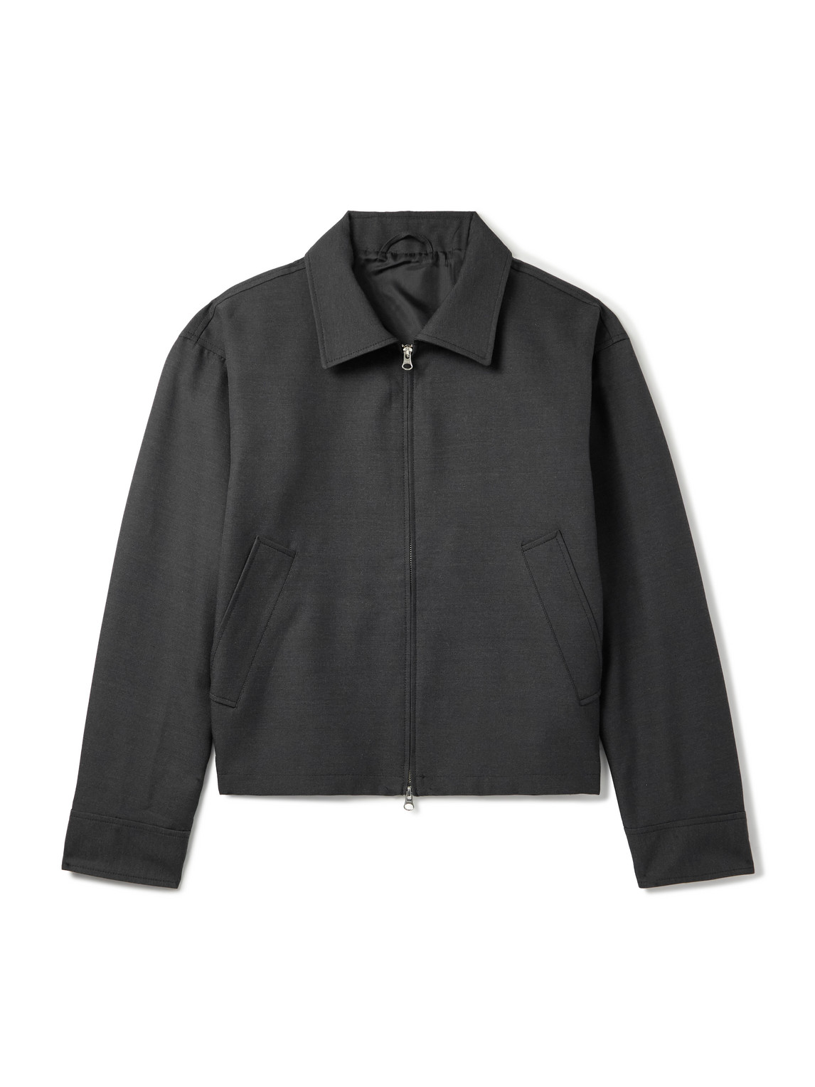 Mfpen Mail Wool-twill Jacket In Black