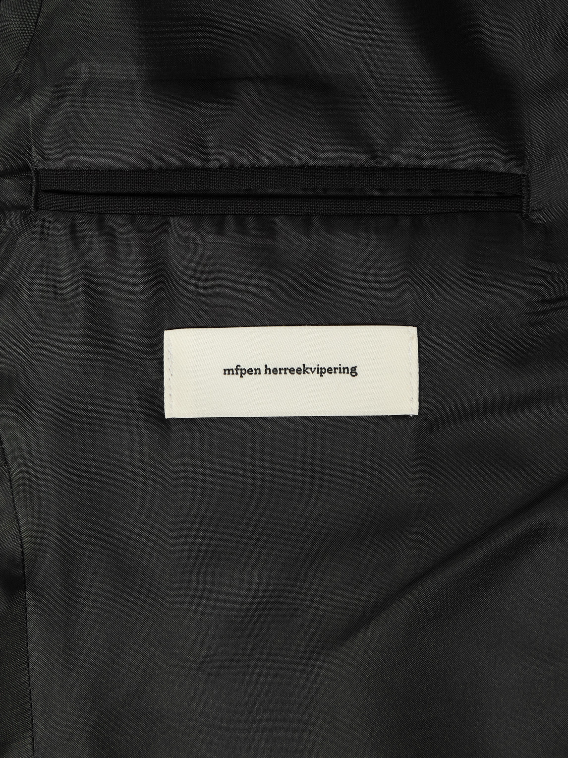 Mfpen Wool-twill Suit Jacket In Black