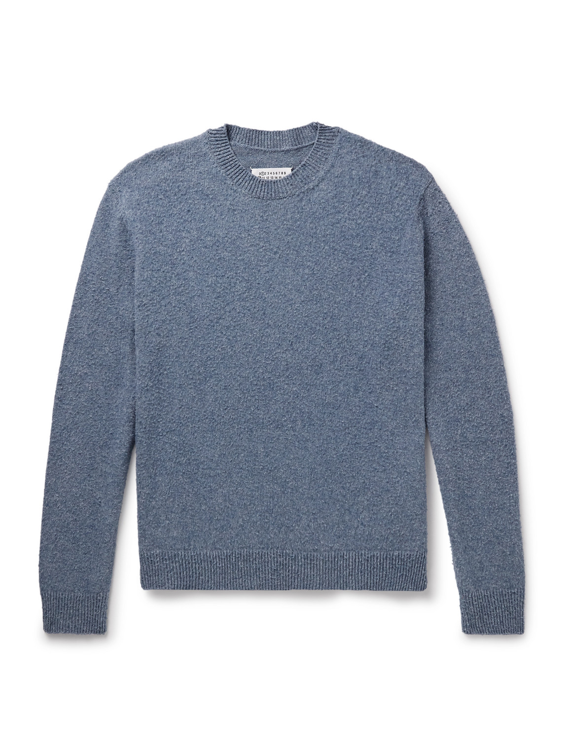Brushed Wool and Cotton-Blend Sweater