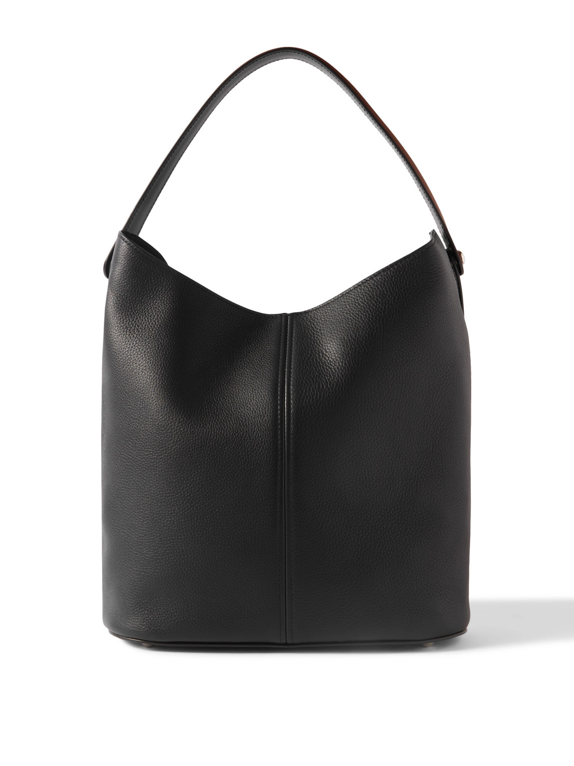Maison Margiela Dress-age Leather Tote Bag In Black