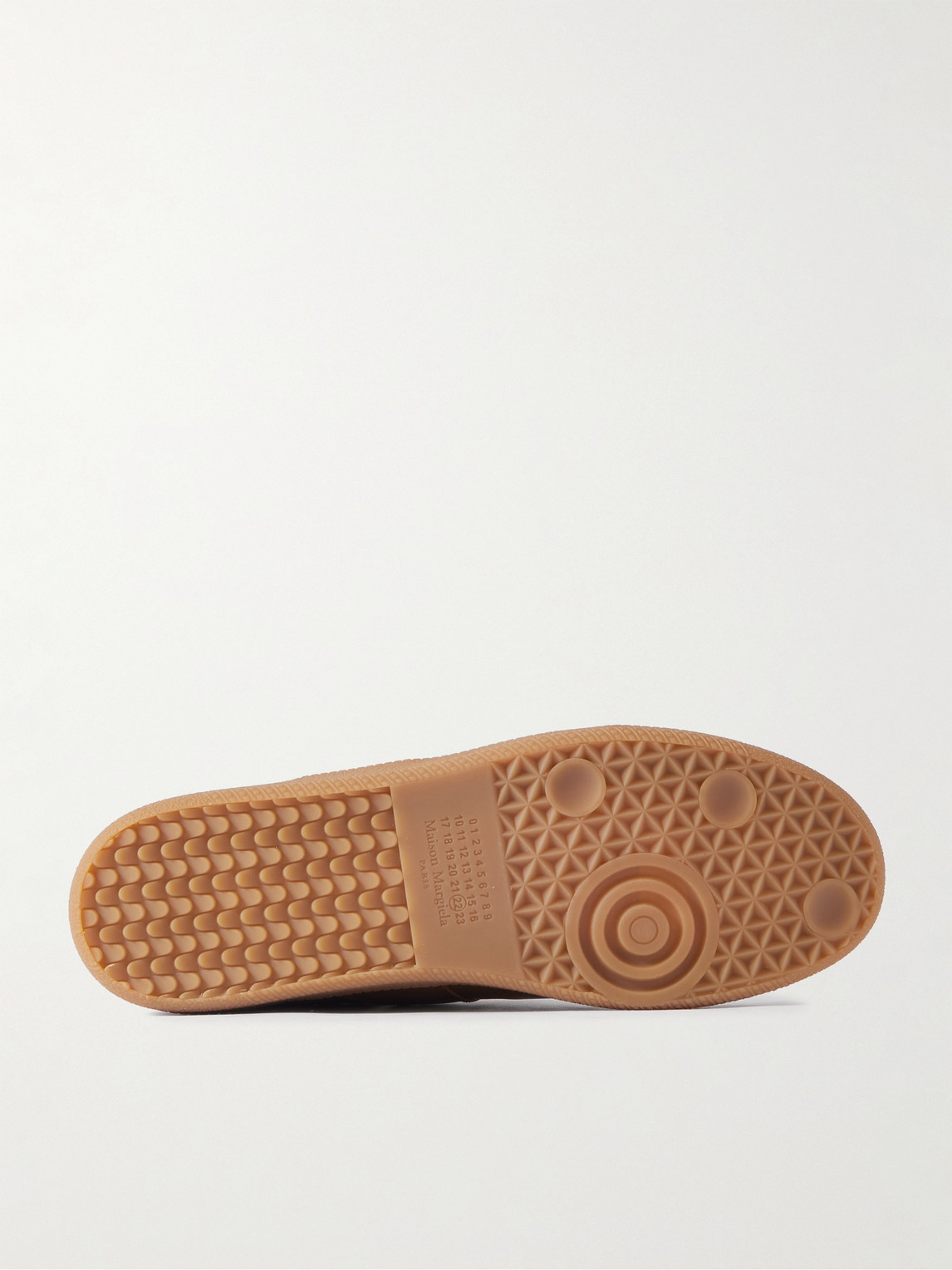 Maison Margiela Margiela Distressed Leather Replica Sneaker Brown In Brown