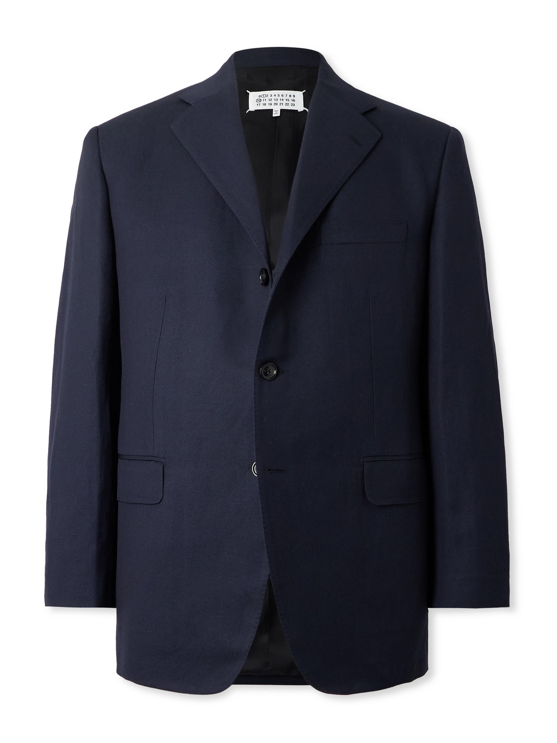 Wool and Linen-Blend Blazer