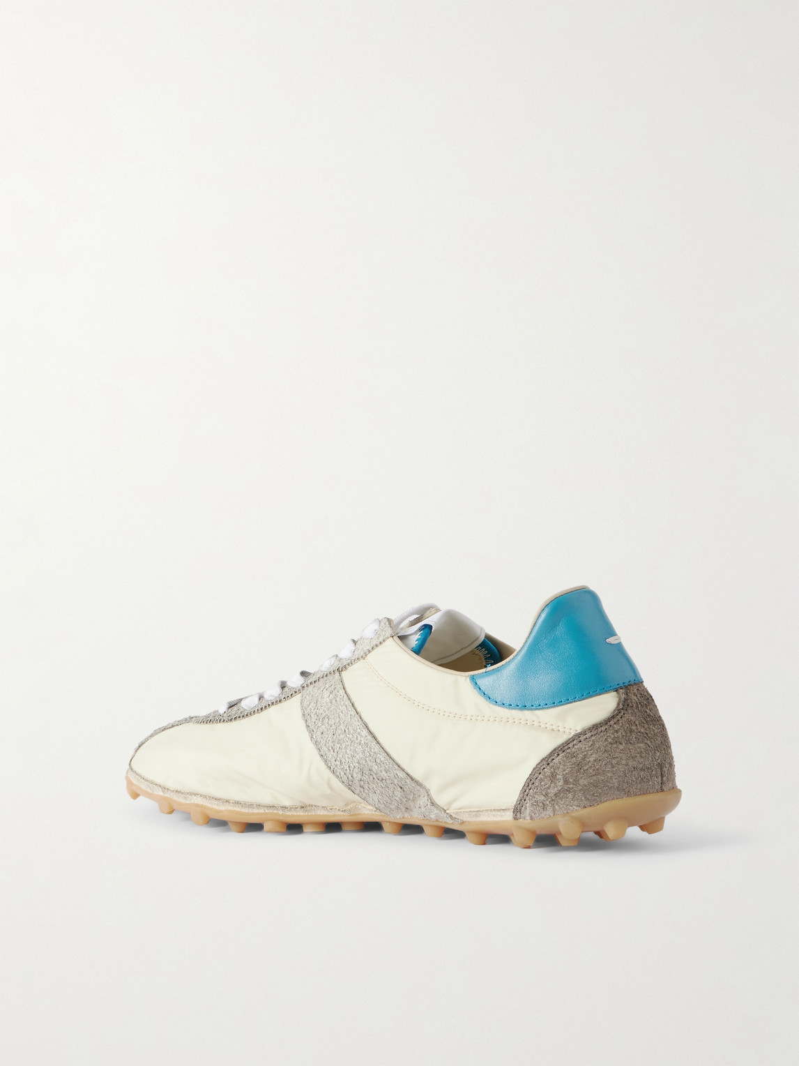 Maison Margiela Sprinters Low Top Sneakers With Dirty Effect