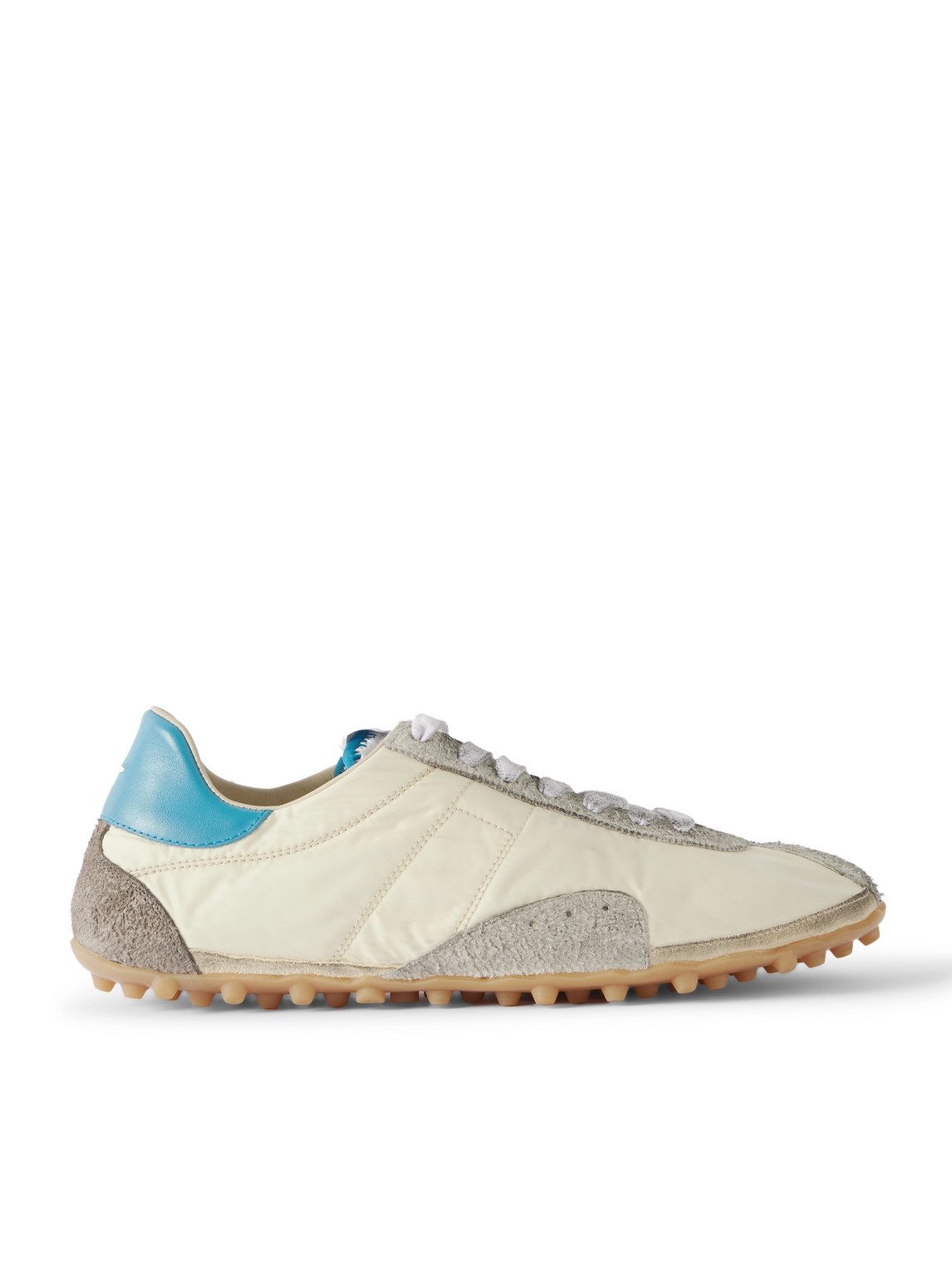 Maison Margiela Sprinters Low Top Sneakers With Dirty Effect