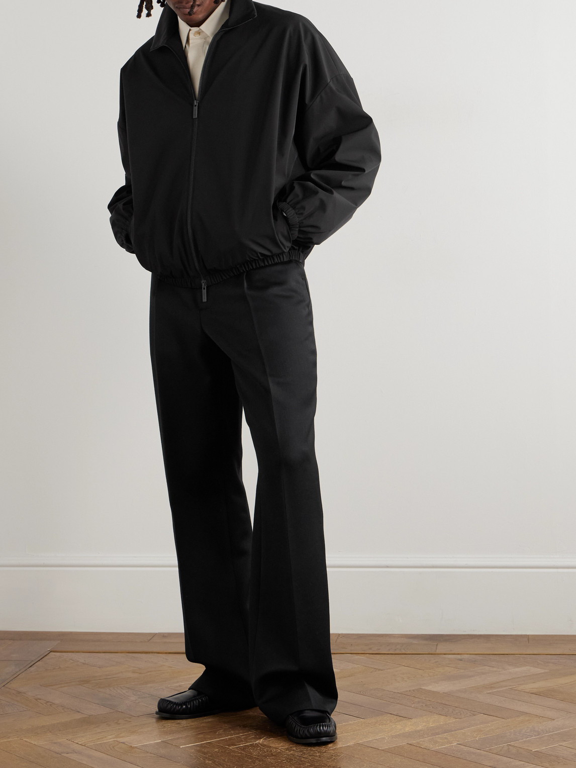 Fear Of God Shell Jacket In Black