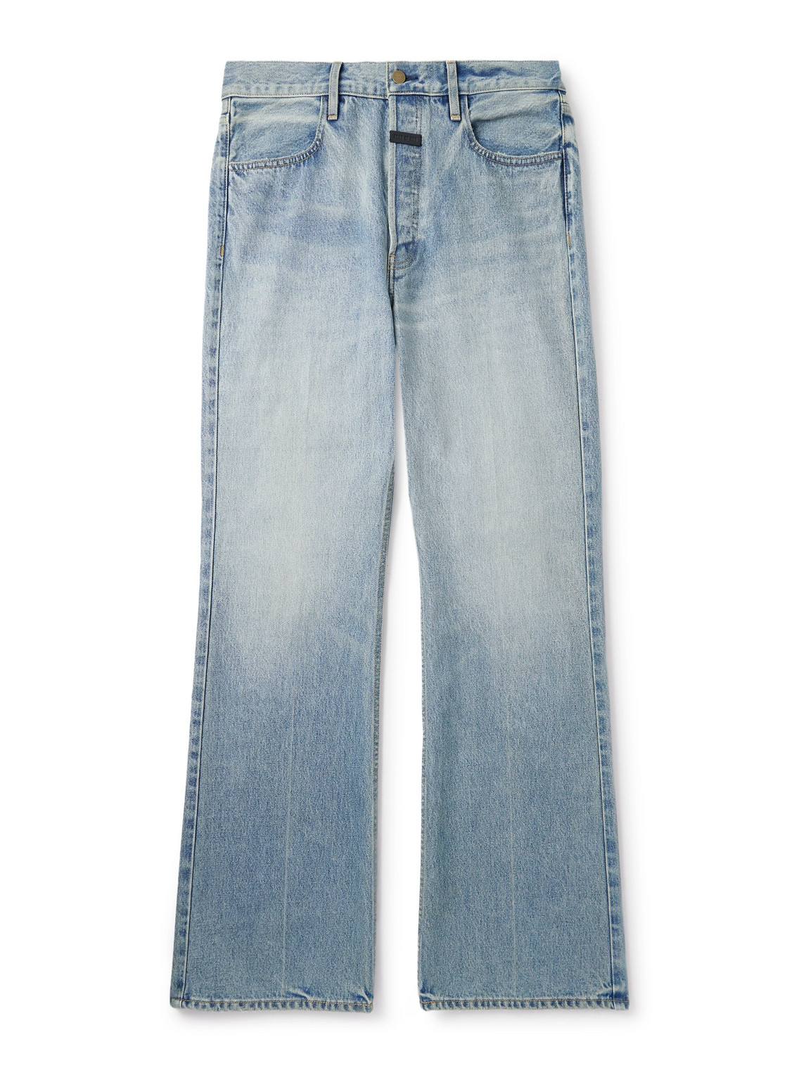 Fear Of God 5 Pocket Straight Leg In Blue