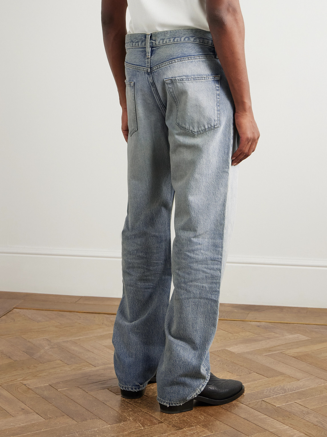 Fear Of God 5 Pocket Straight Leg In Blue