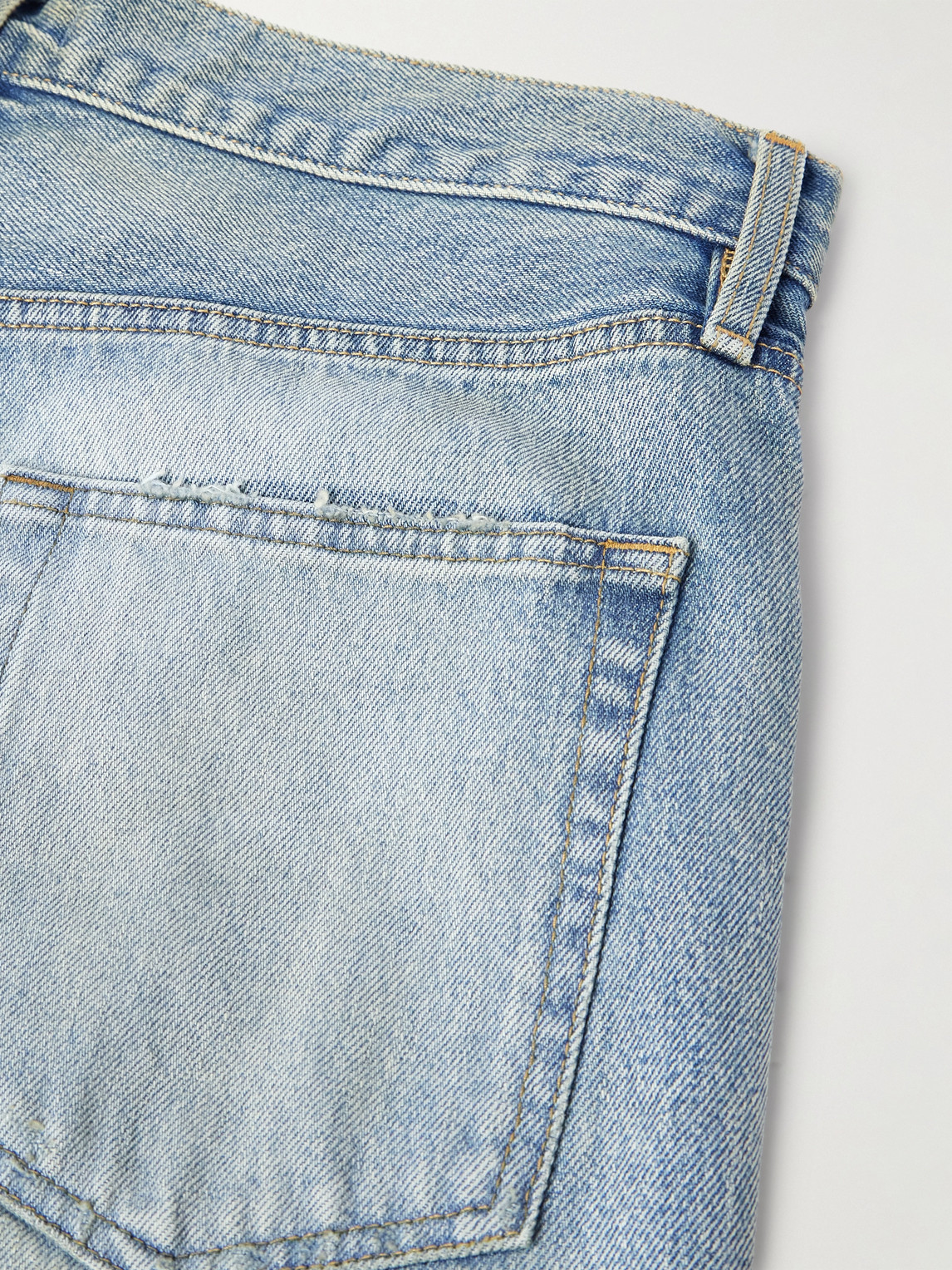 Fear Of God 5 Pocket Straight Leg In Blue