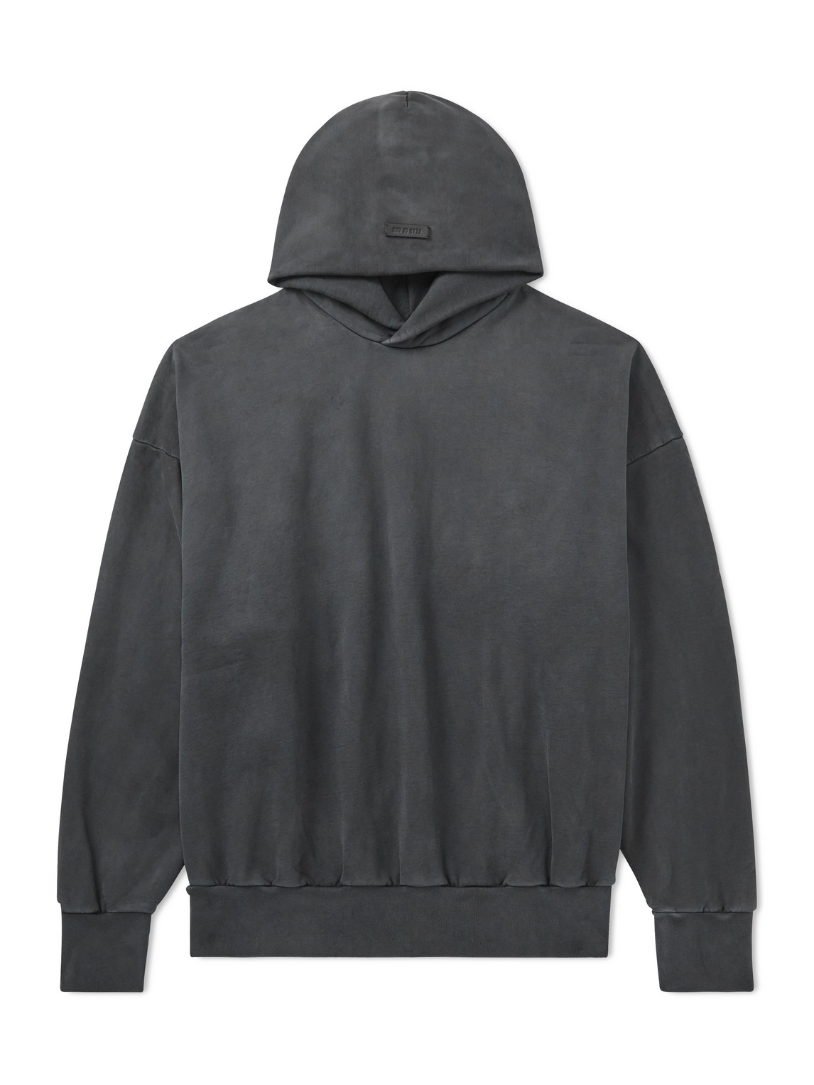 Fear Of God Cotton-jersey Hoodie In Black