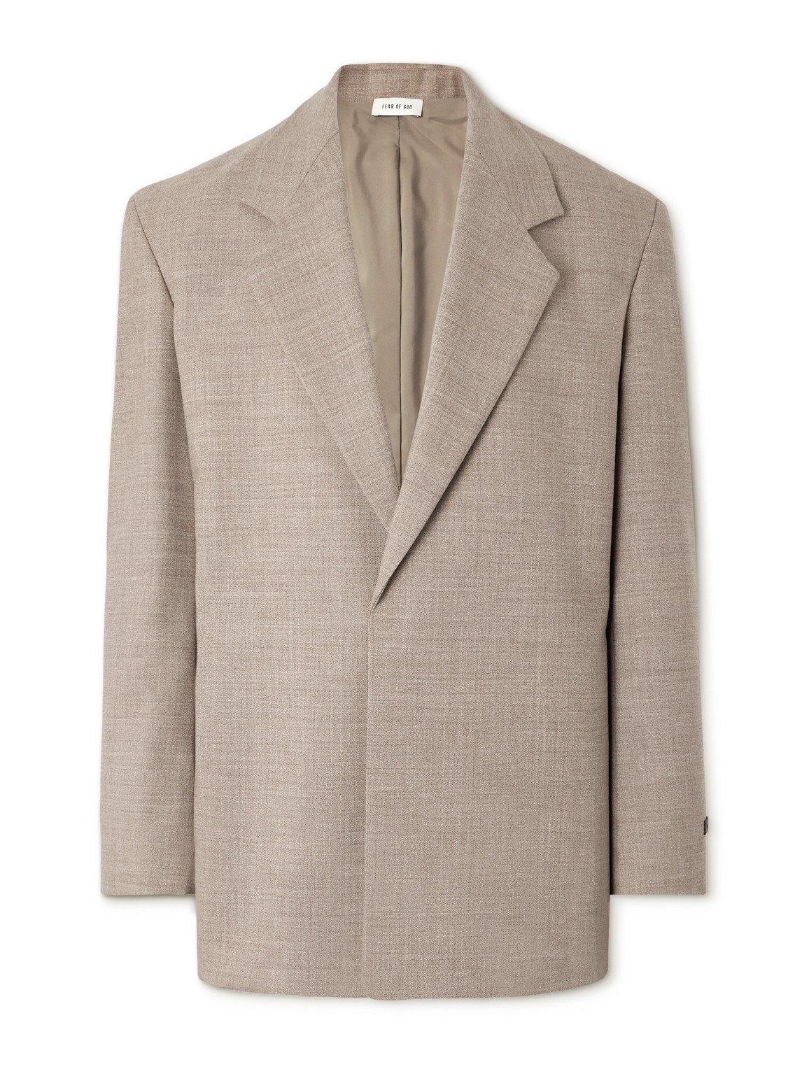 Fear Of God Wool Suit Jacket In Gray