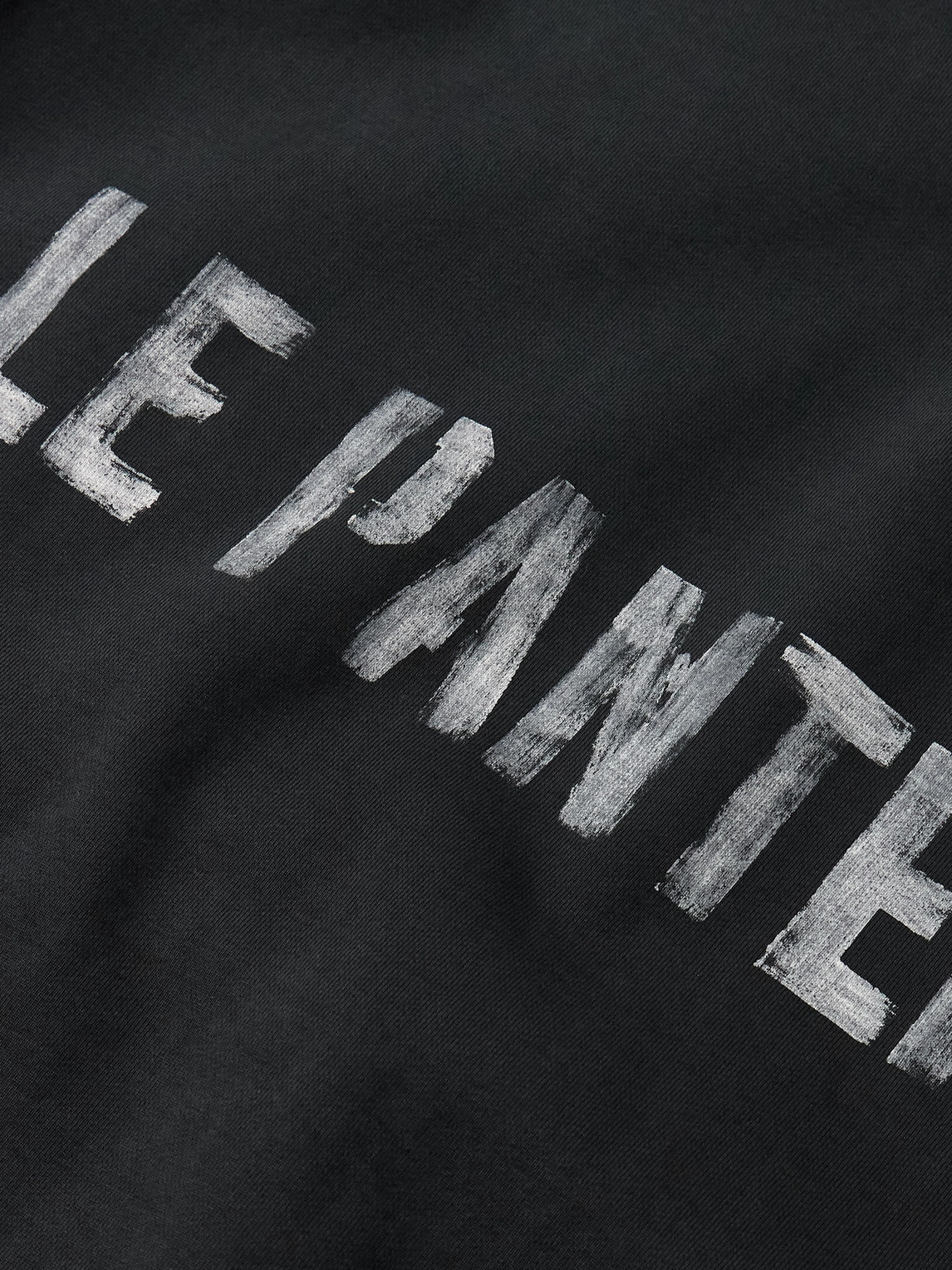 Fear Of God Les Panteres Printed Cotton-jersey Hoodie In Black