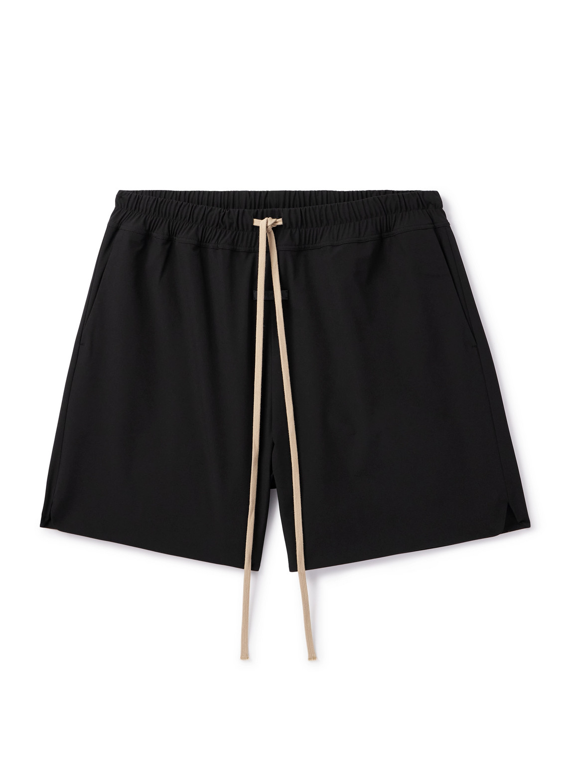 Straight-Leg Tech-Jersey Drawstring Shorts
