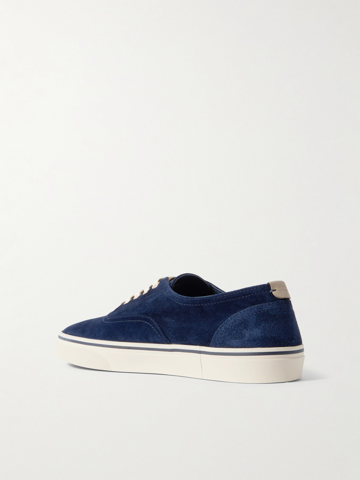 Brunello Cucinelli Suede Sneakers In Gold