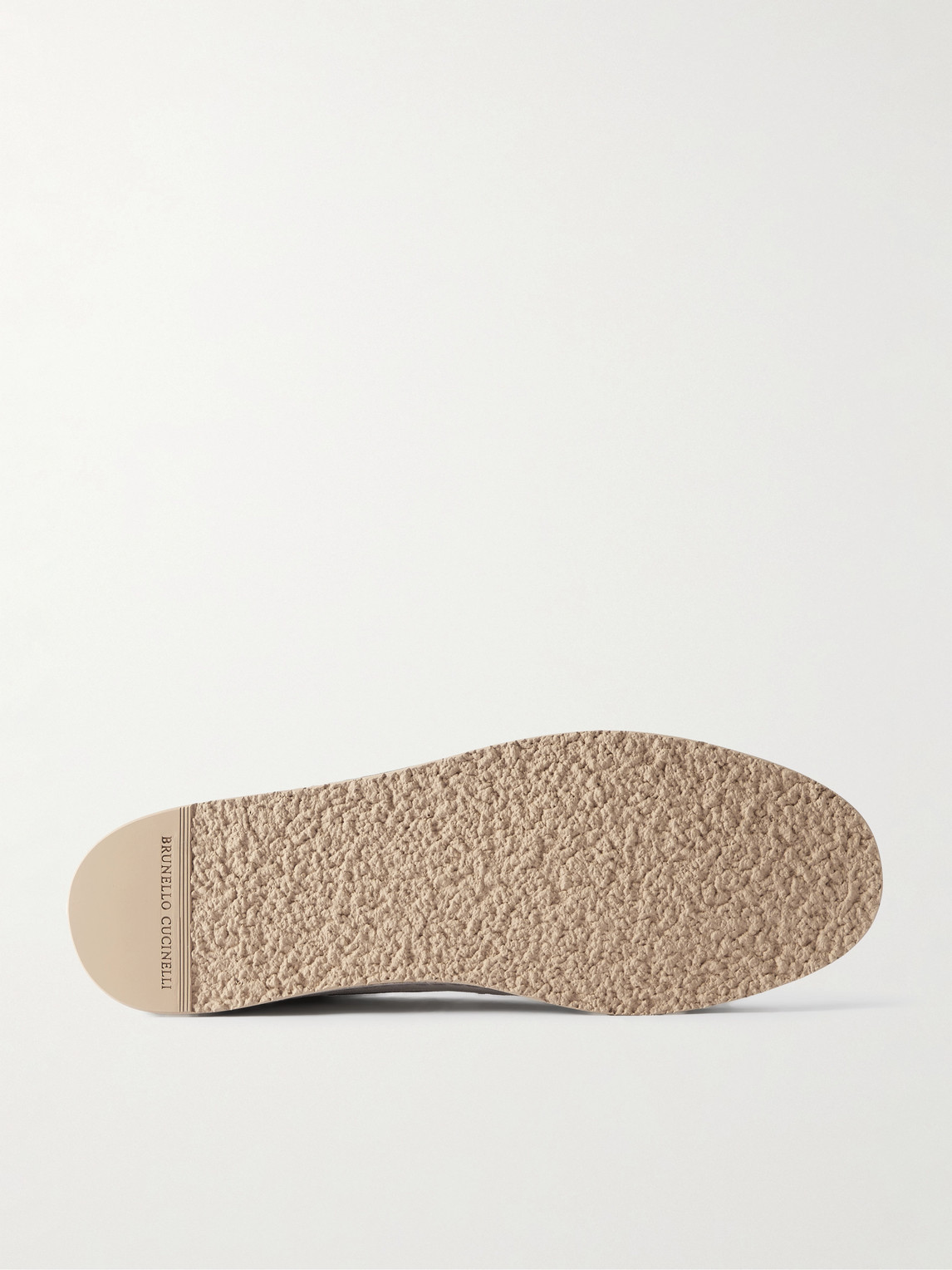 Brunello Cucinelli Washed-suede Penny Loafers