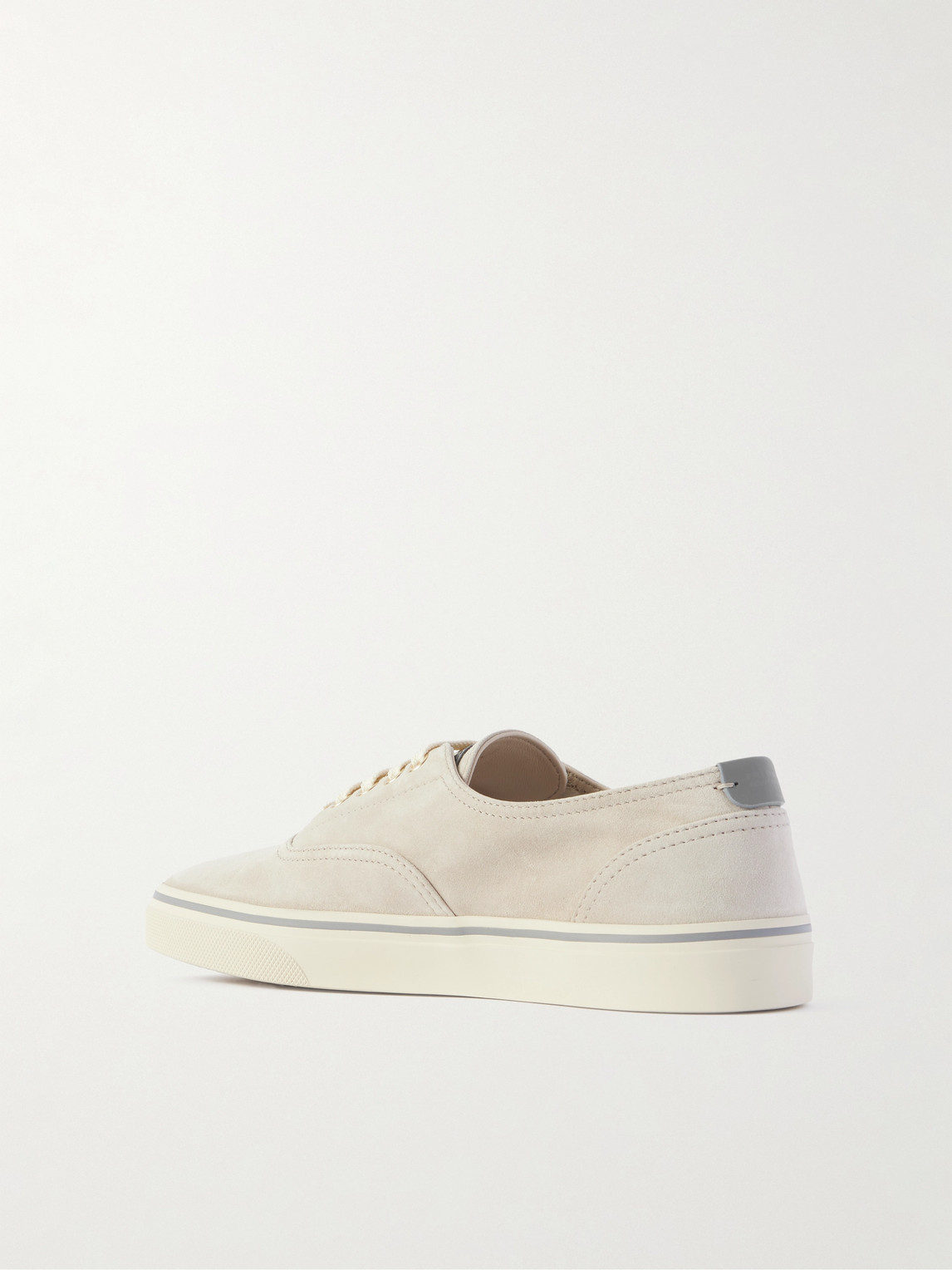 Brunello Cucinelli Leather-trimmed Suede Sneakers