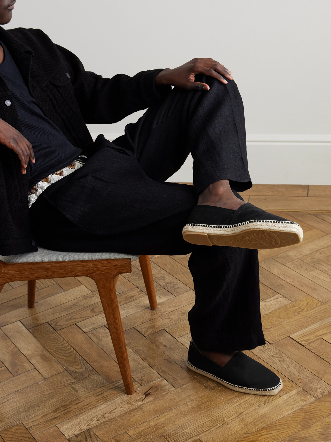 Castaã±er Castaner Pablo Canvas Espadrilles With Embroidered Detail