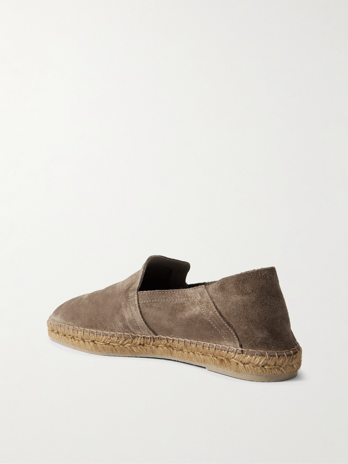 Castaã±er Parker Collapsible-heel Suede Loafers In Brown