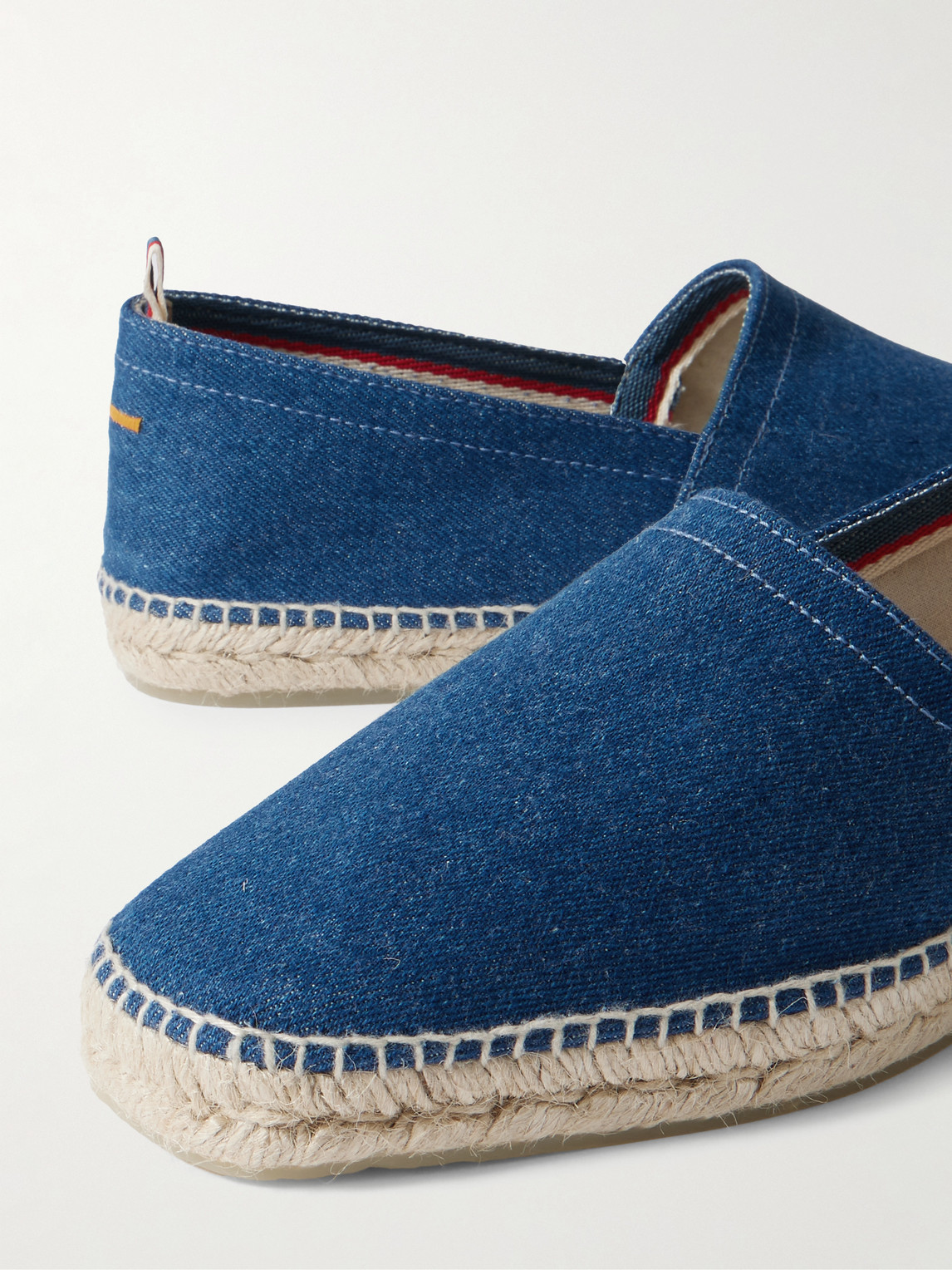 Castaã±er Pablo Denim Espadrilles In Blue