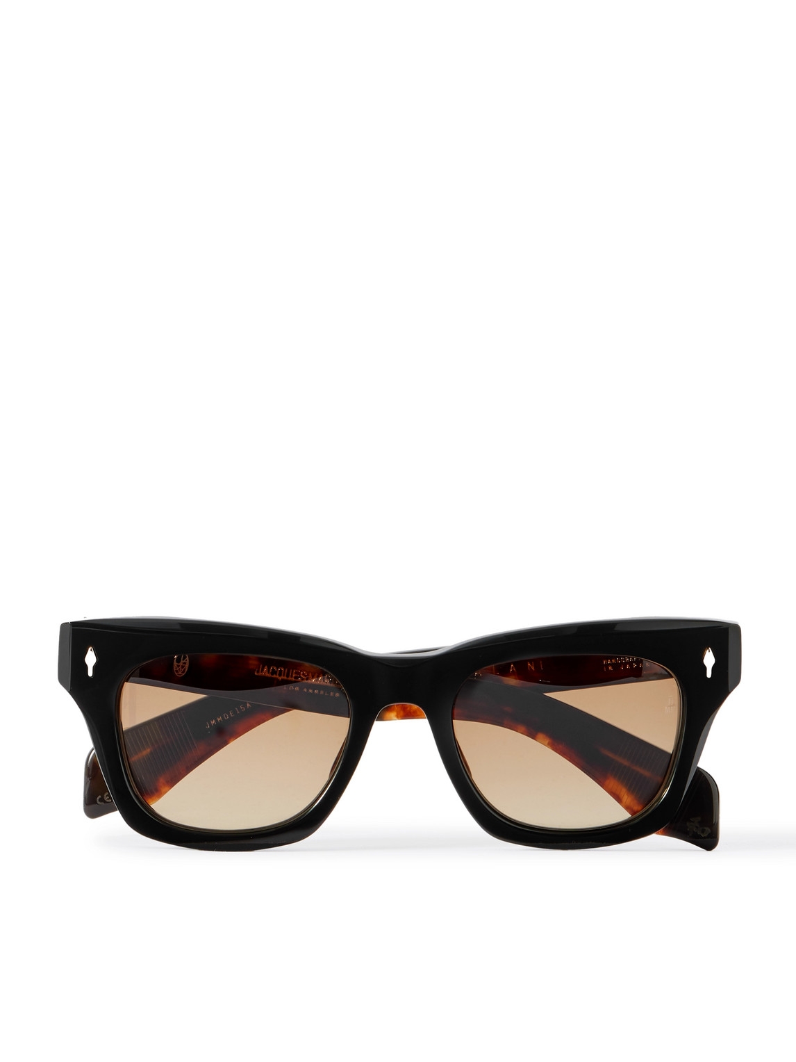 Jacques Marie Mage Dealan Square-frame Acetate Sunglasses In Black