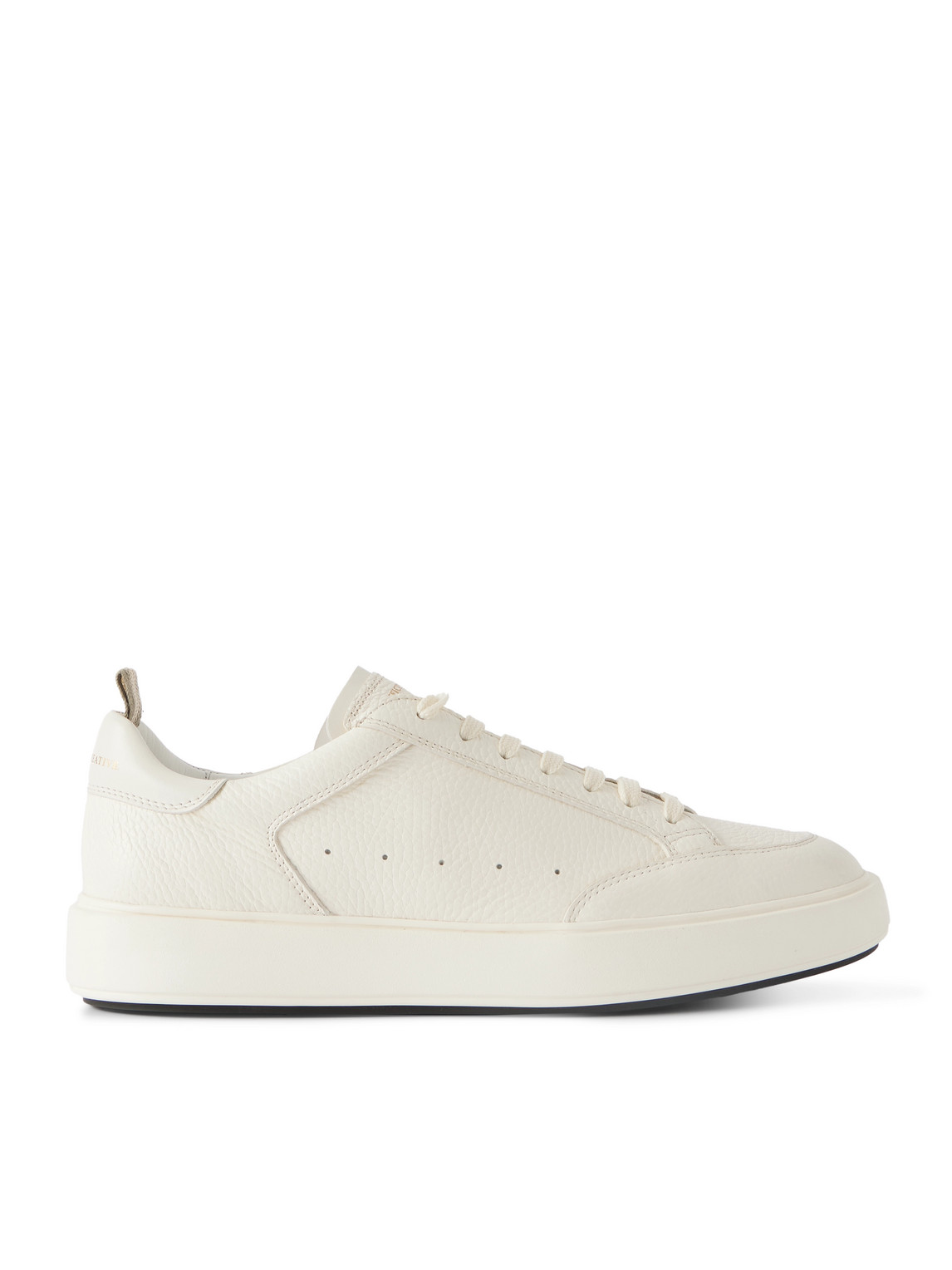 Officine Creative Sequel 001 Full-grain Leather Sneakers In White