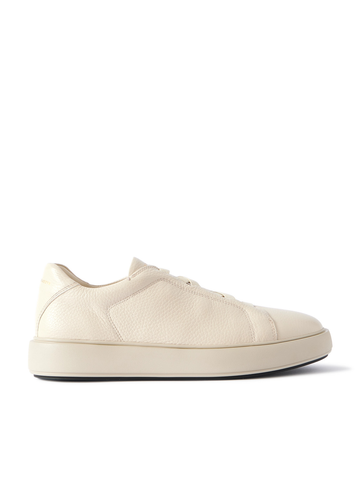 Slouch 001 Full-Grain Leather Sneakers