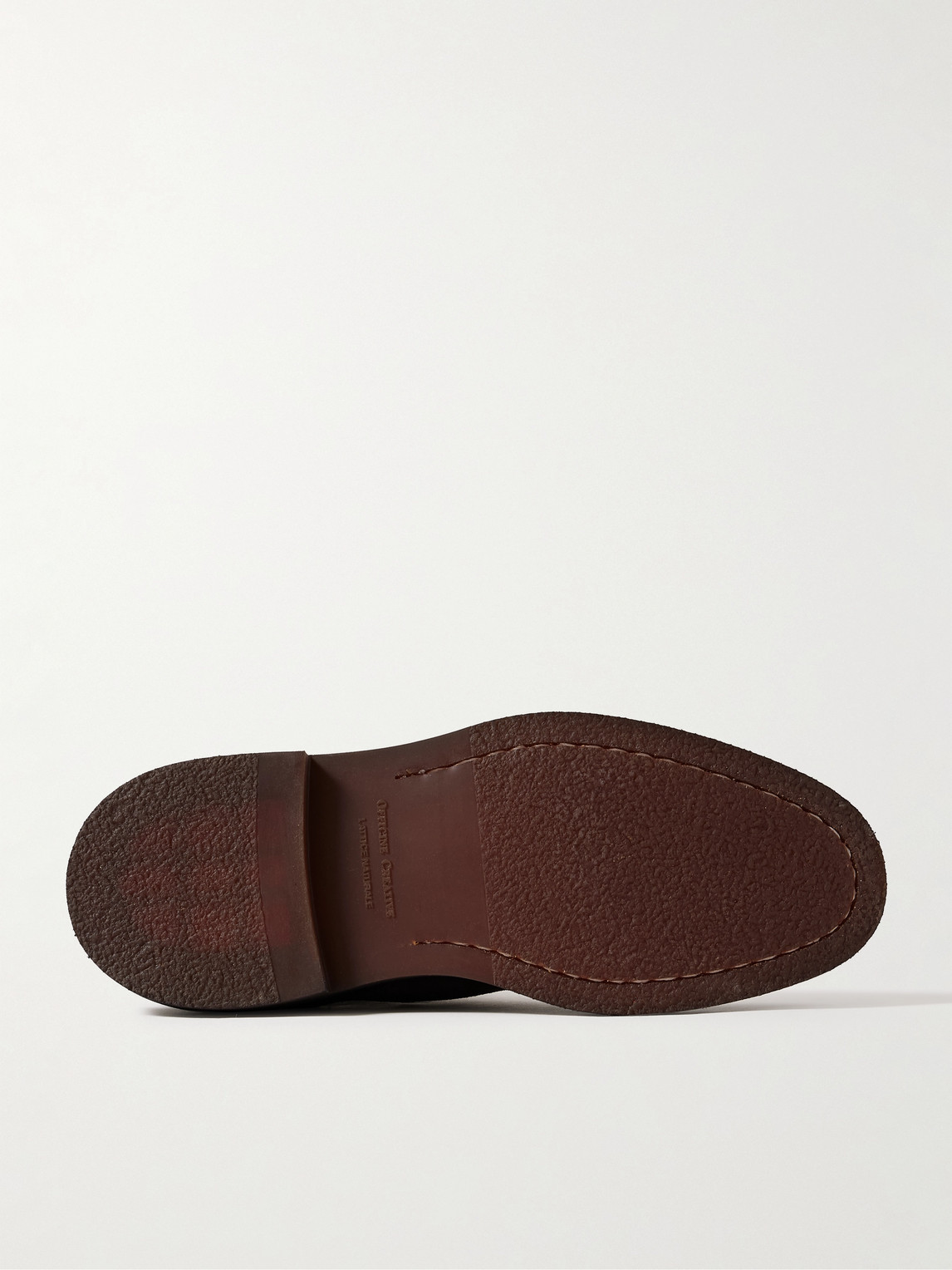 Officine Creative Hopkins Flexi 204 Suede Chelsea Boots In Brown