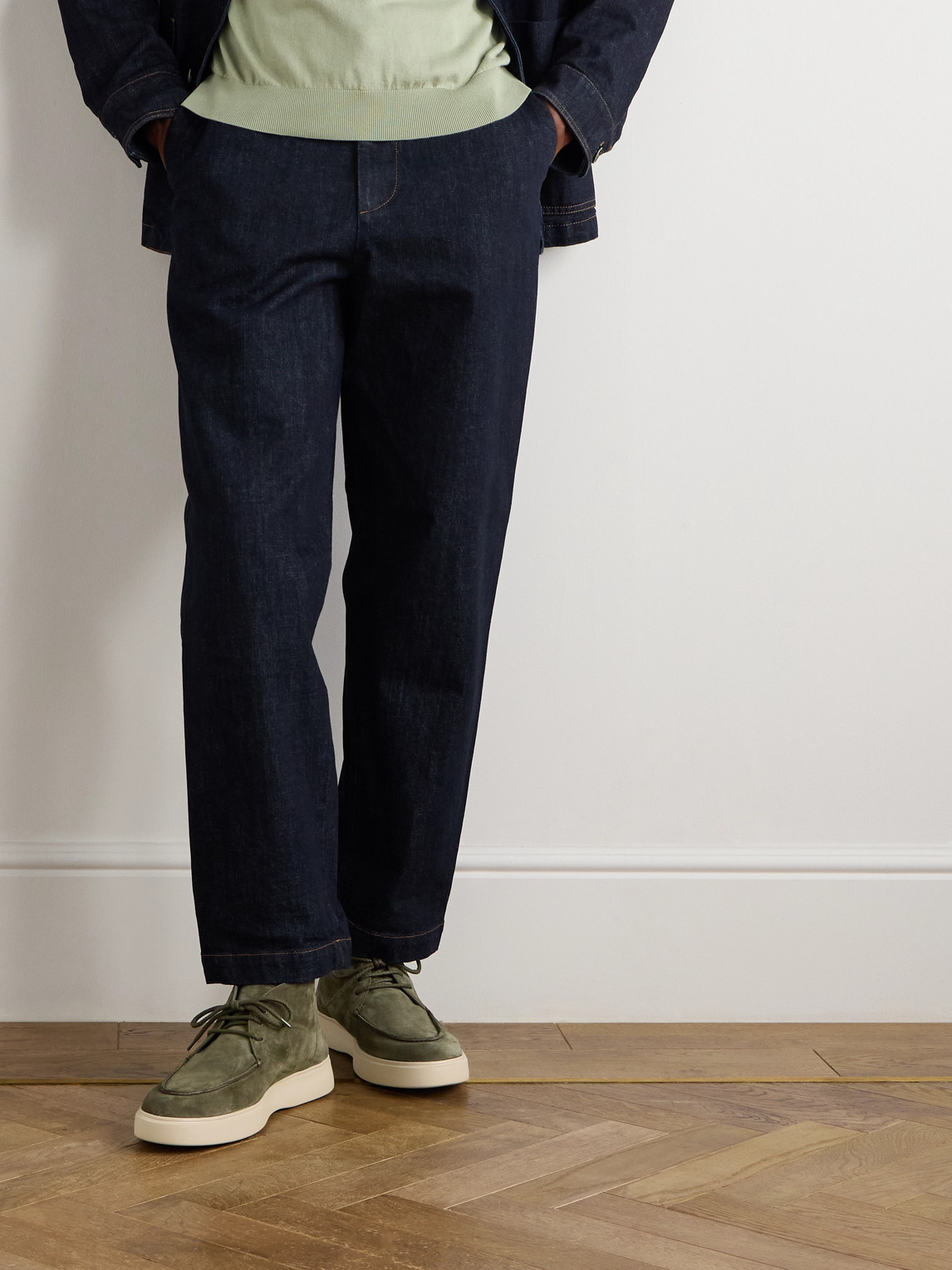 Officine Creative Frame 002 Suede Chukka Boots