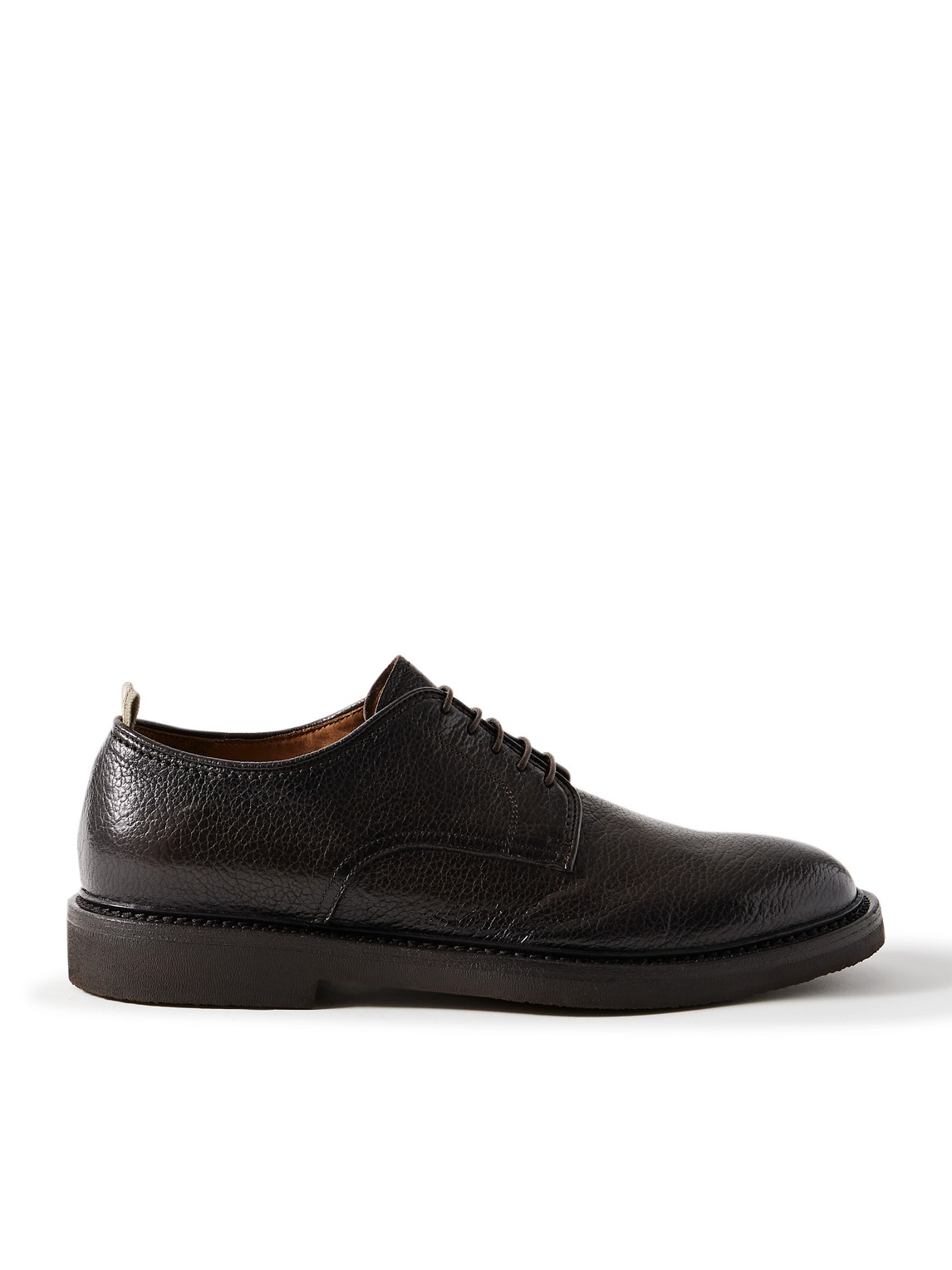 Officine Creative Hopkins Flexi 208 Full-grain Glossed-leather Derby Shoes