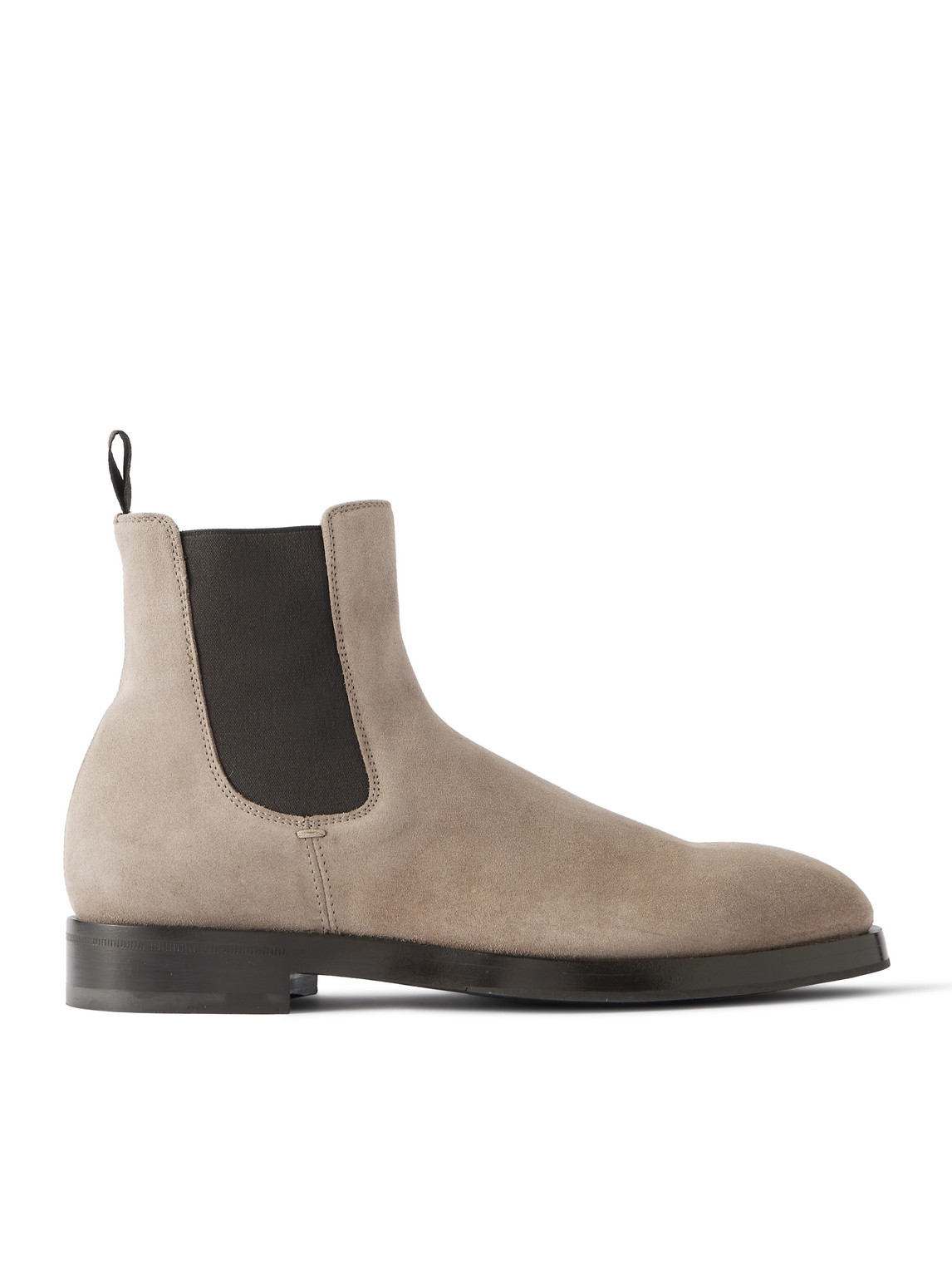 Officine Creative Ortega 003 Suede Chelsea Boots In Brown
