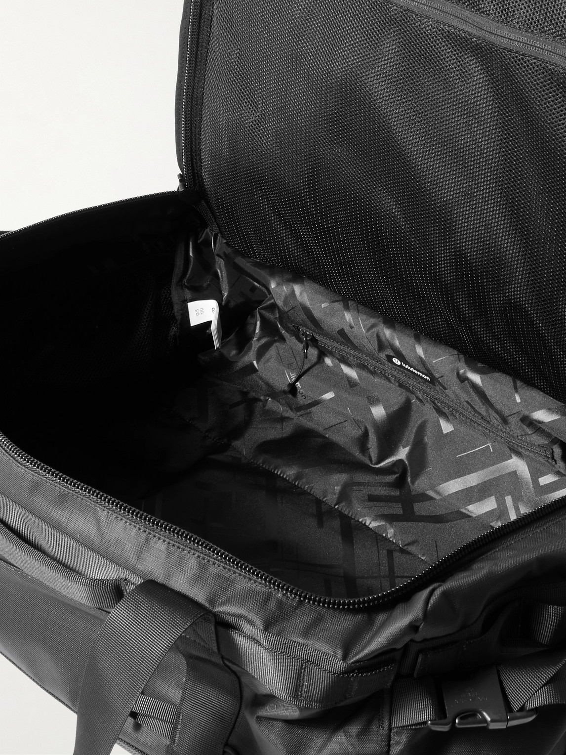 Lululemon 2-in-1 Convertible Logo-print Shell Backpack In Black